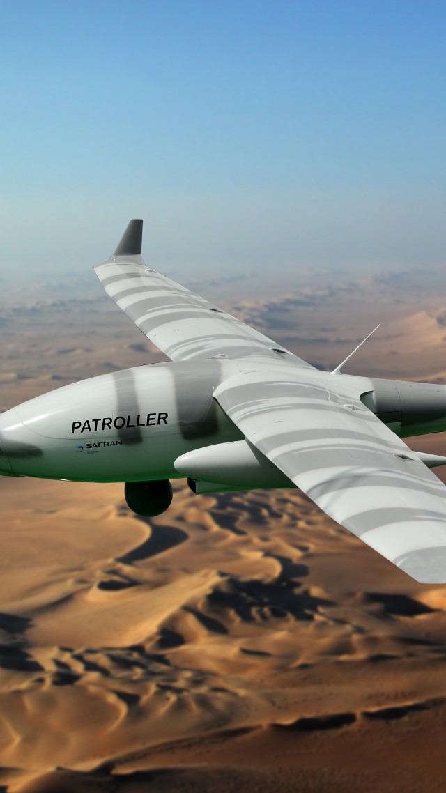 PATROLLER Sagem Drone,  (vertical)