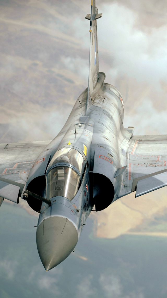 Mirage 2000, attack, Aircraft, France Air Force, France army (vertical)