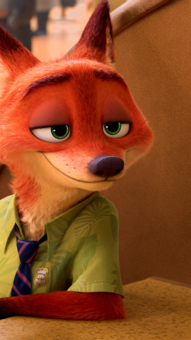 Zootopia, fox, Best Animation Movies of 2016, cartoon (vertical)