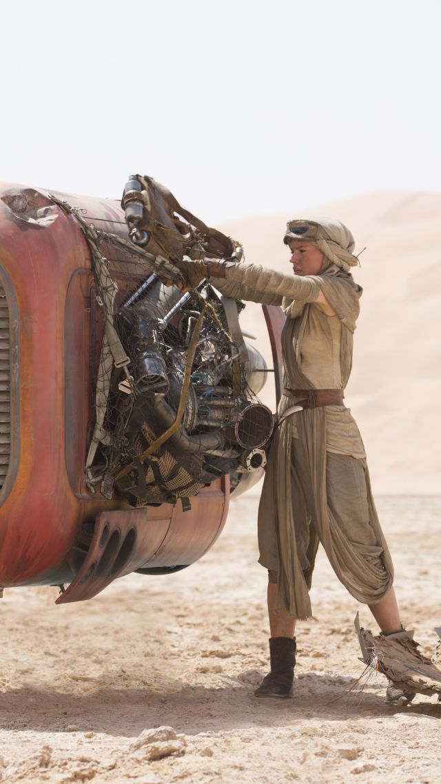 Star Wars: Episode VII - The Force Awakens, Daisy Ridley (vertical)