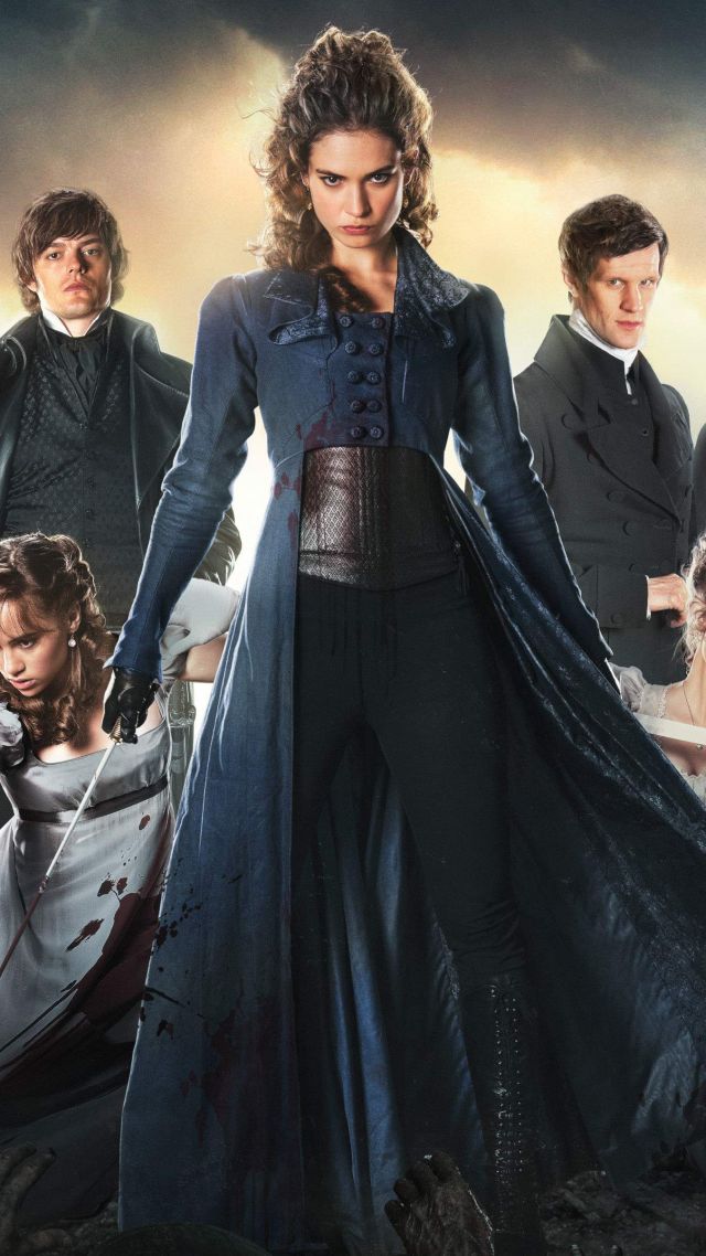 Pride and Prejudice and Zombies, Lily James, Sam Riley, Best Movies (vertical)