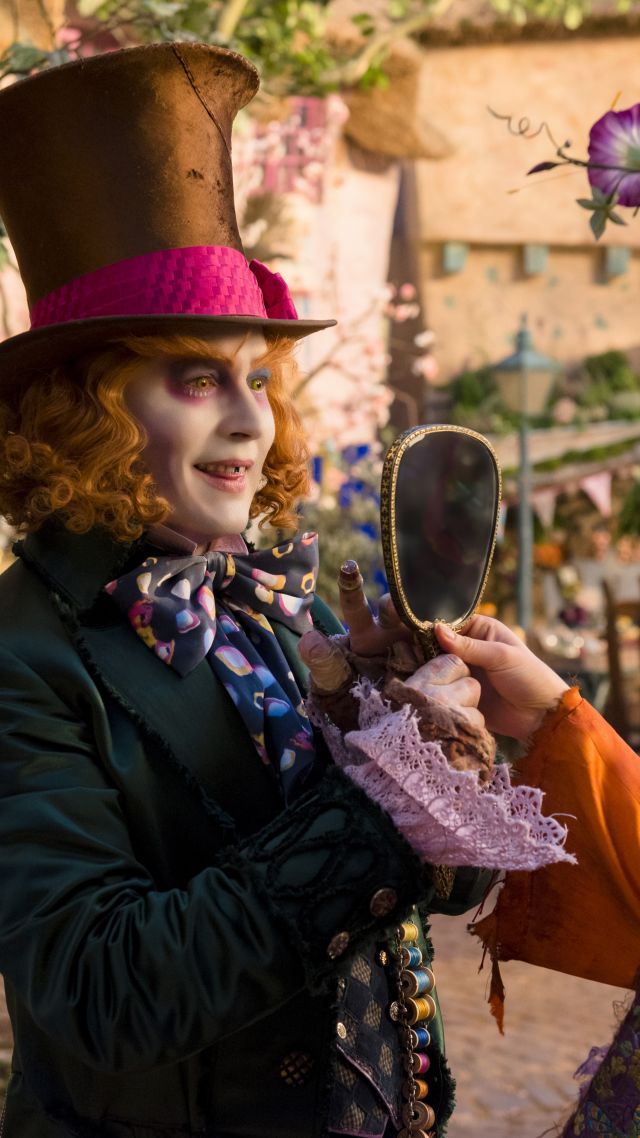 Alice Through the Looking Glass, Johnny Depp, Mia Wasikowska, best movies of 2016 (vertical)