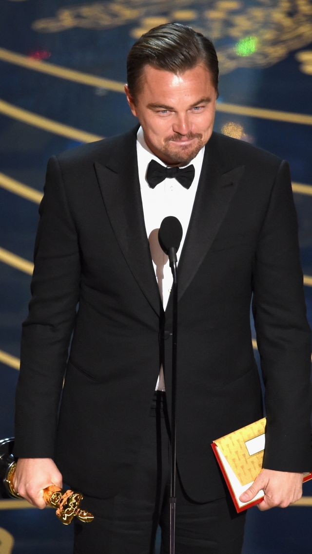 Leonardo DiCaprio, Oscar 2016, Oscar, Most popular celebs, actor (vertical)