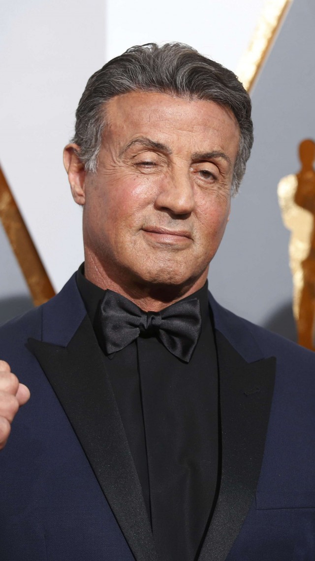 Sylvester Stallone, Jennifer Flavin, Oscar 2016, red carpet, Most popular celebs (vertical)