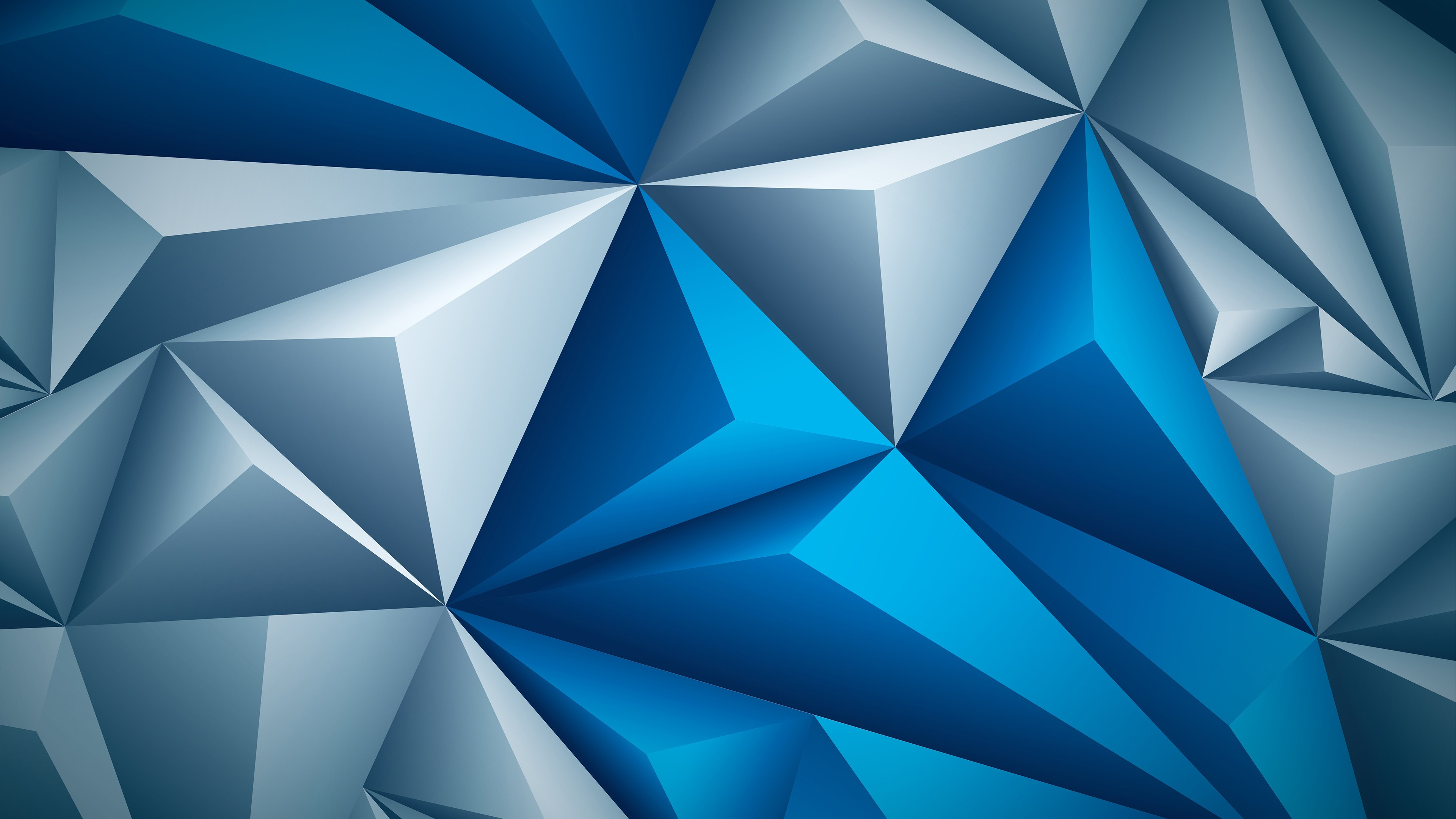 Wallpaper abstract, triangle, 3D, 4k, Abstract #17581