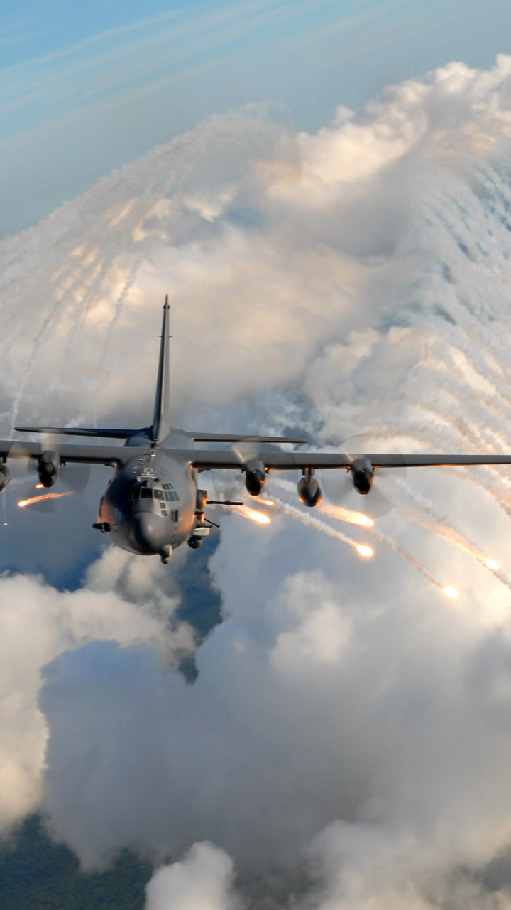 C-130 Hercules 6-2-2017 Wallpaper Background | Kicking Designs