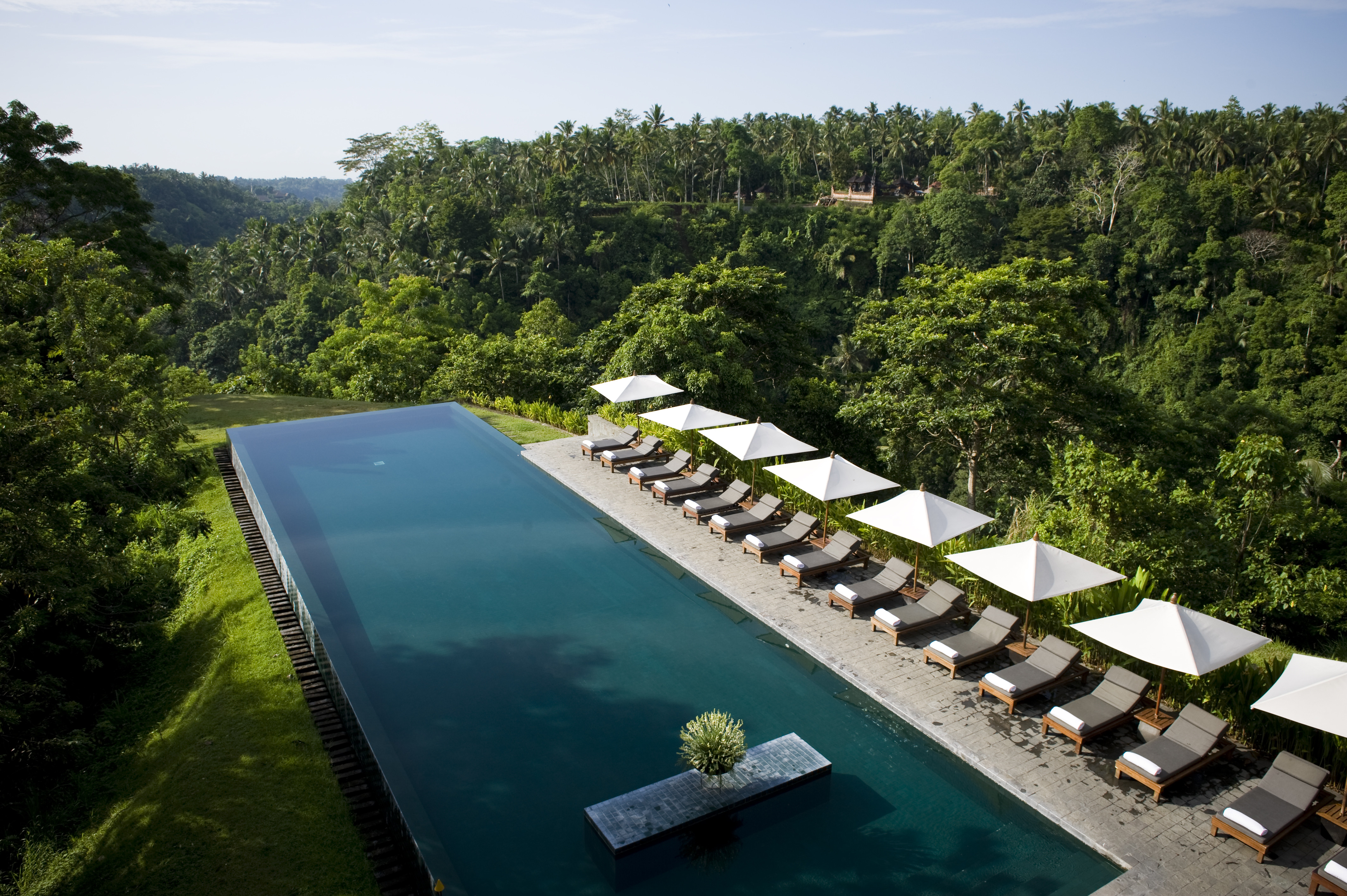 Wallpaper Alila Ubud, Bali, Indonesia, The best hotel pools 2017