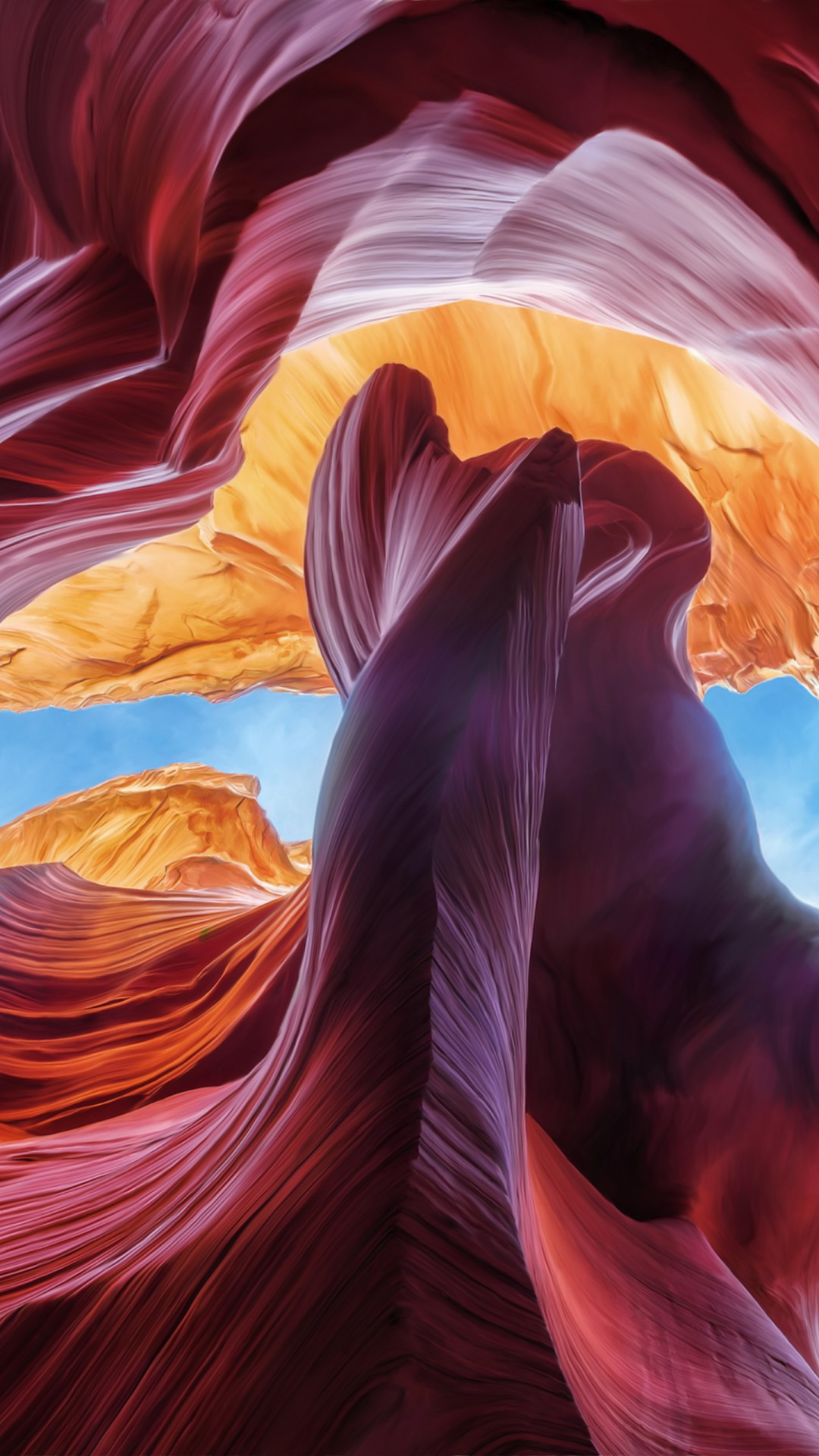 Wallpaper Antelope Canyon, Arizona, USA, 4k, Nature #16283