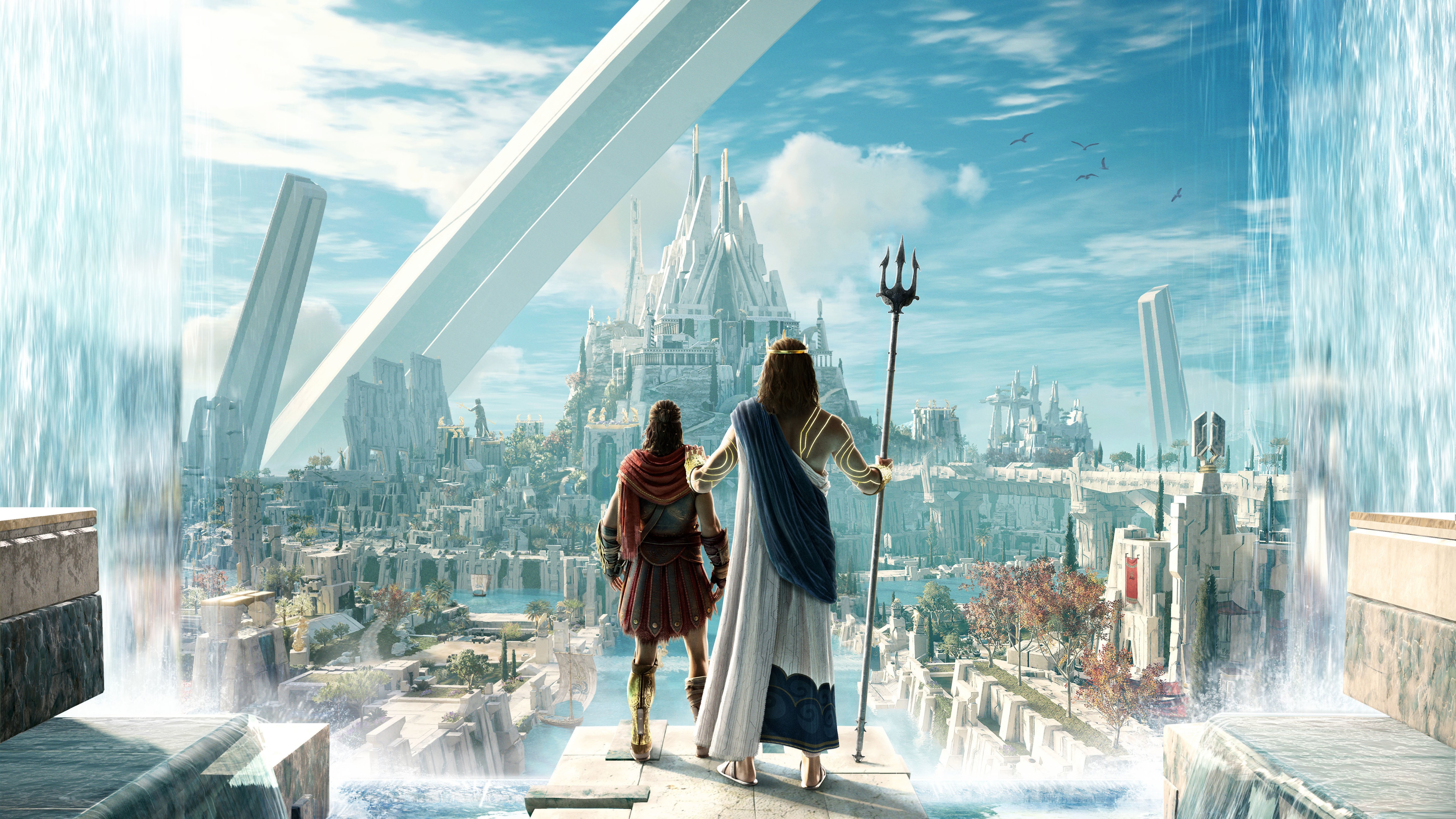 Wallpaper Assassin's Creed Odyssey Judgment of Atlantis, poster, 5K, Games  #21889