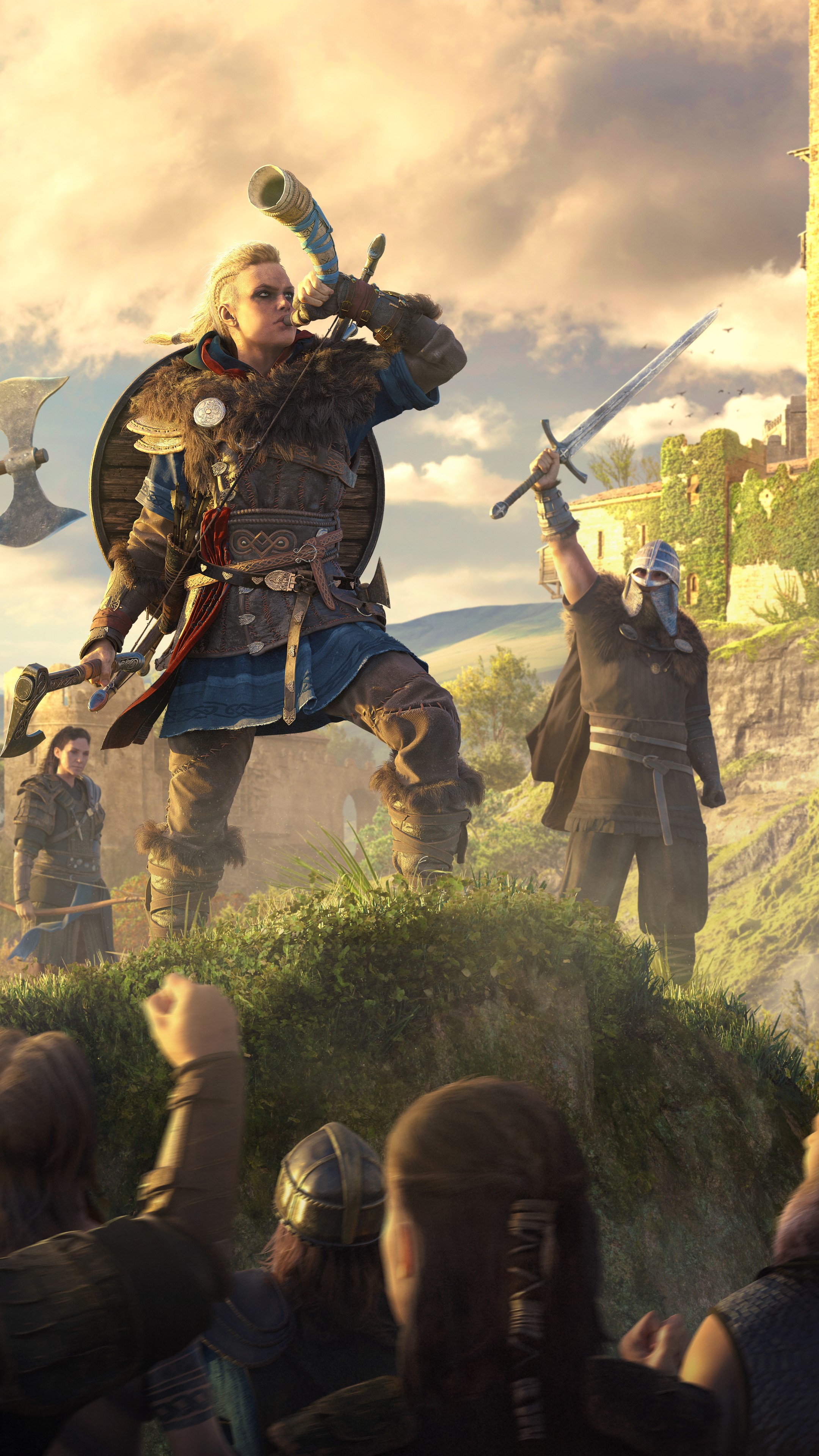 Wallpaper Assassin's Creed Valhalla, artwork, 8K, Games #22754