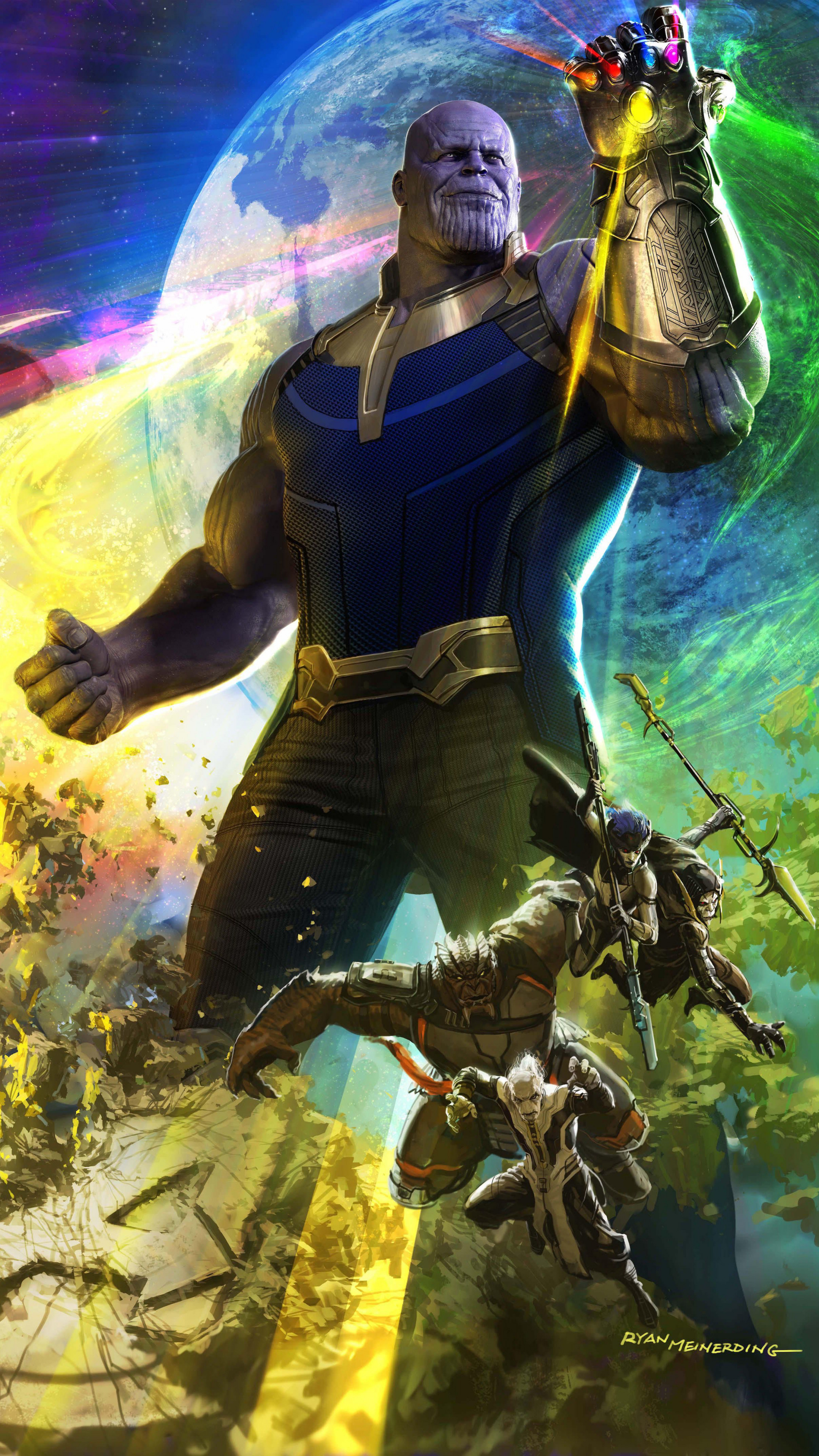 Wallpaper Avengers Infinity War Captain America Spiderman