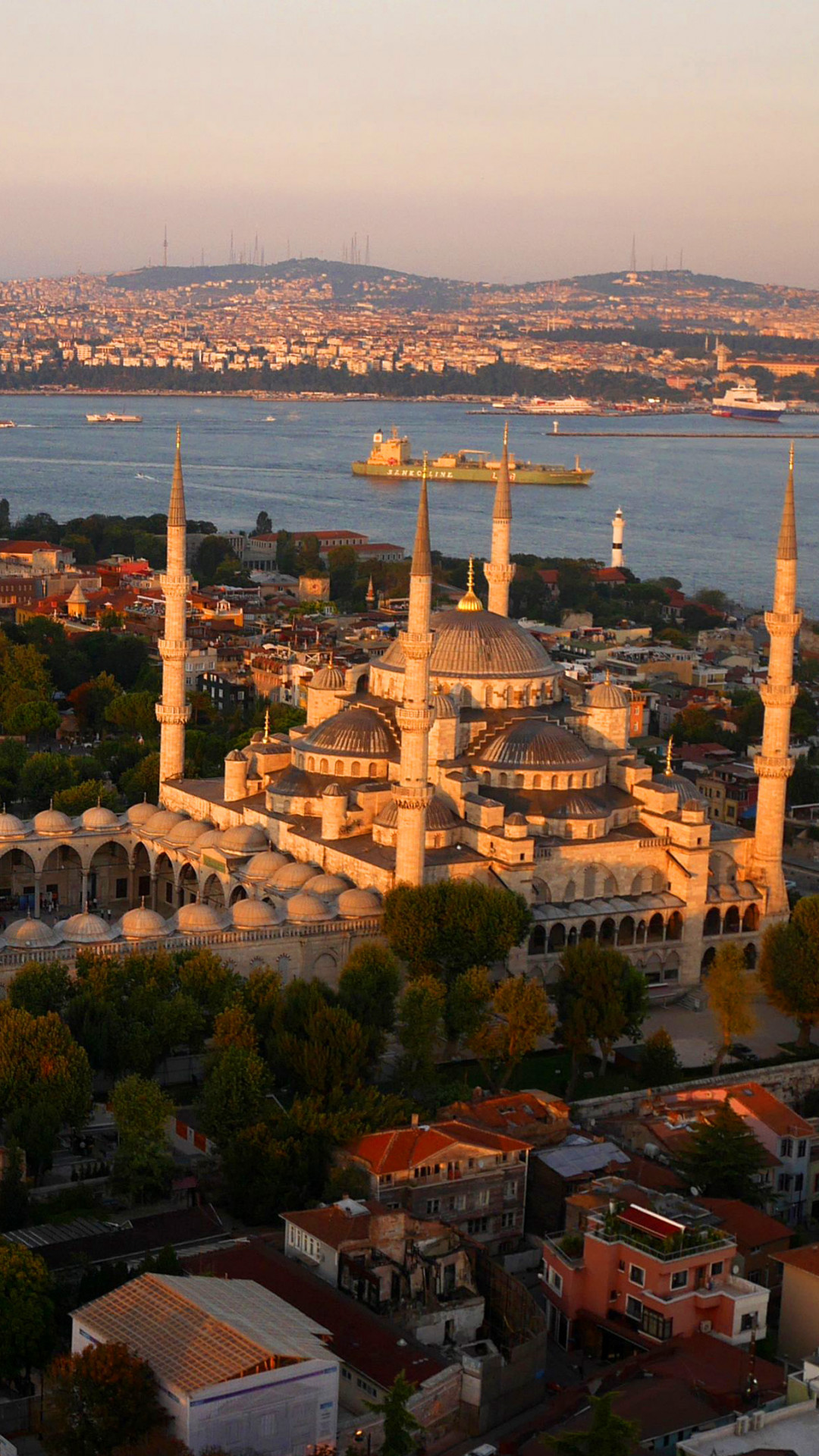 Wallpaper Blue Mosque, Istanbul, Turkey, Tourism, Travel 