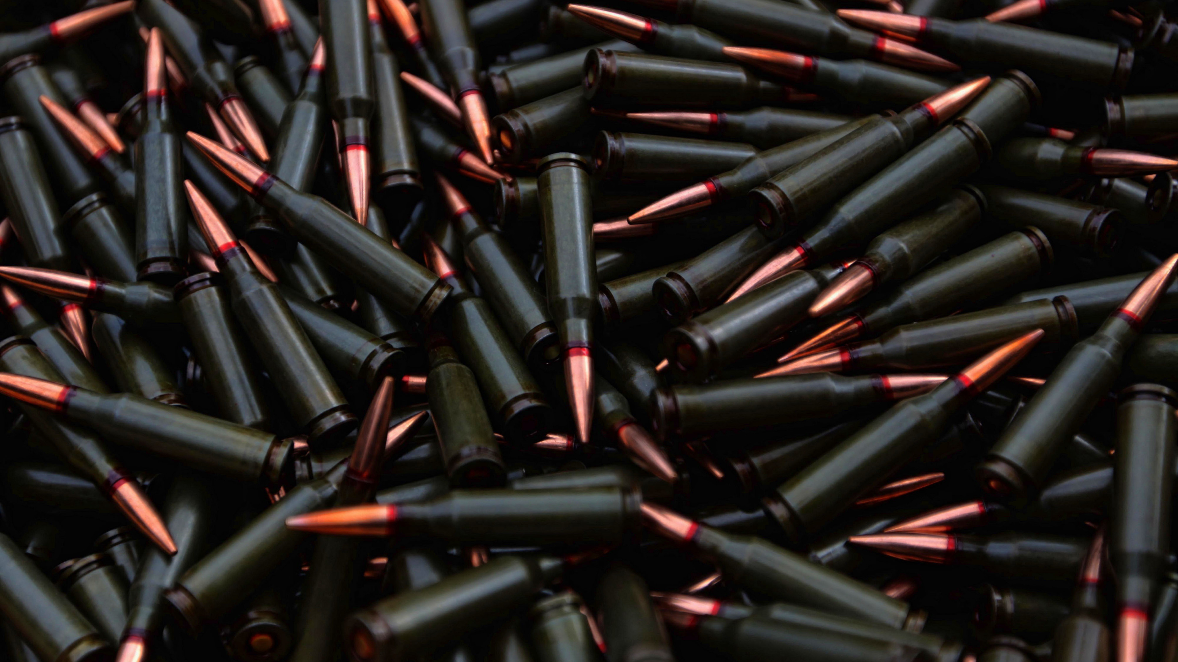 Wallpaper bullets, 4k, 5k wallpaper, 7, 62, 5, 45, ammunition, OS #544