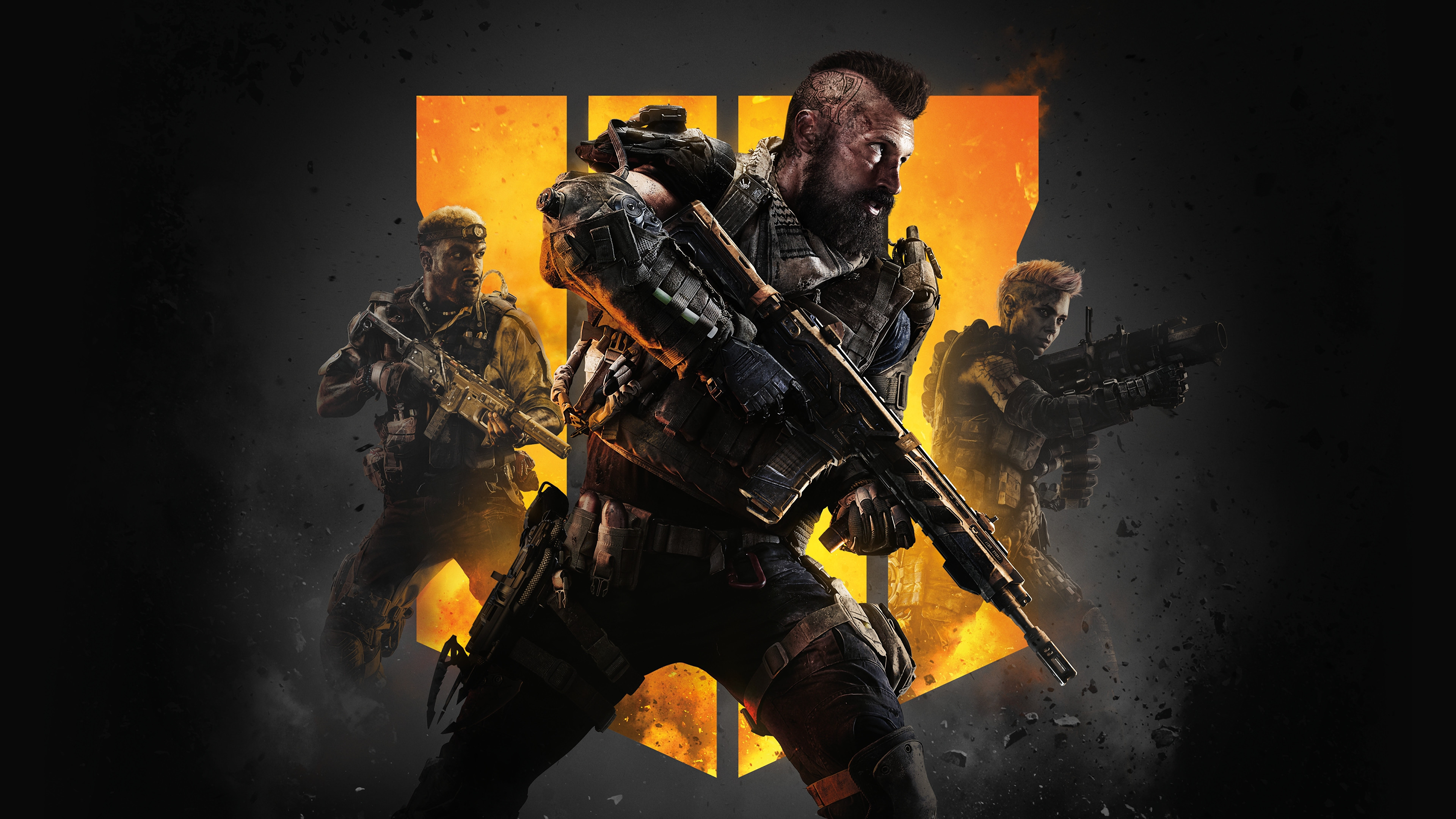 Wallpaper Call of Duty Black Ops 4, poster, 4K, Games #19384
