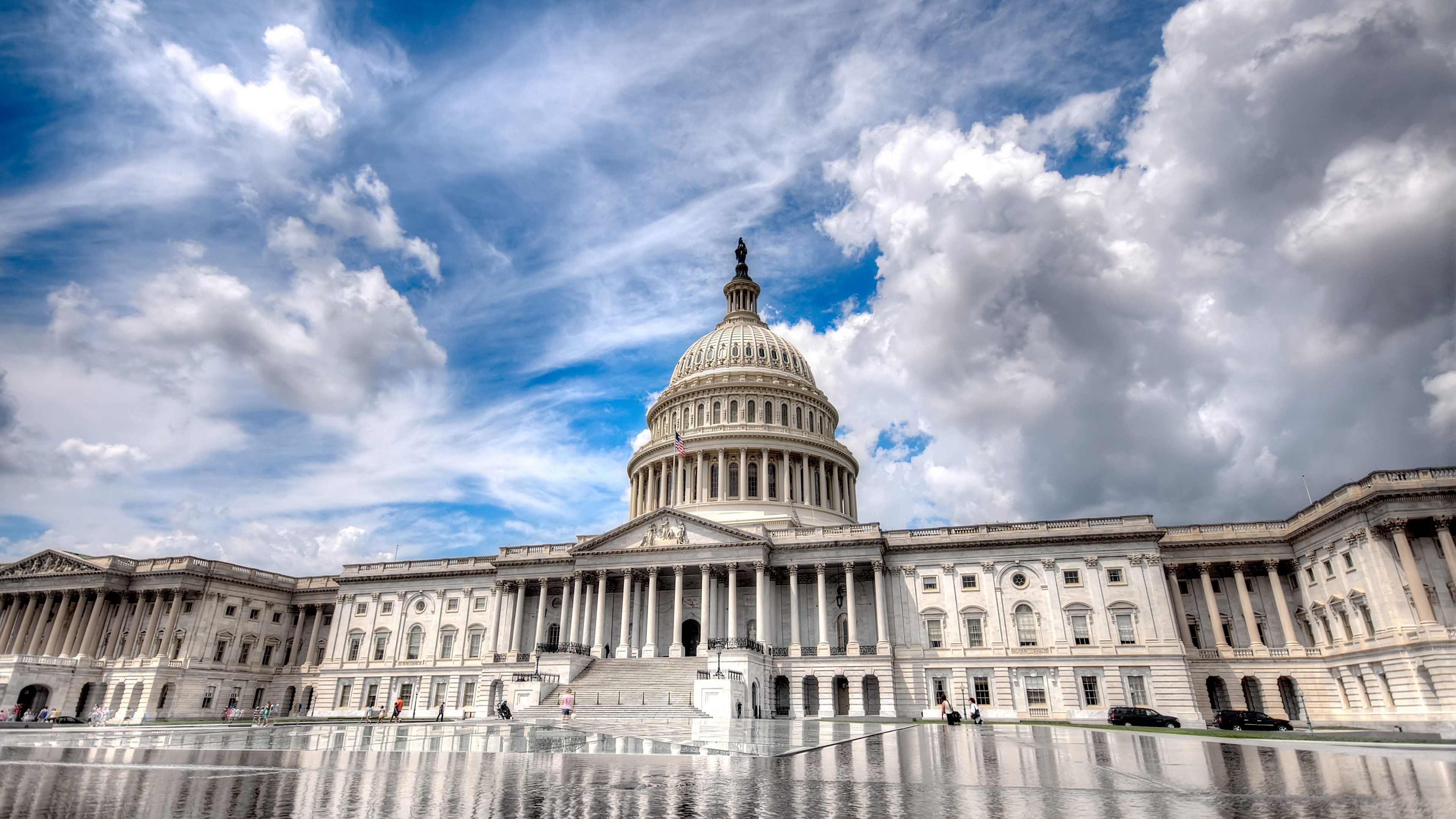 Magnificent U S Capitol In Washington Wallpaper  wallpaperspickcom