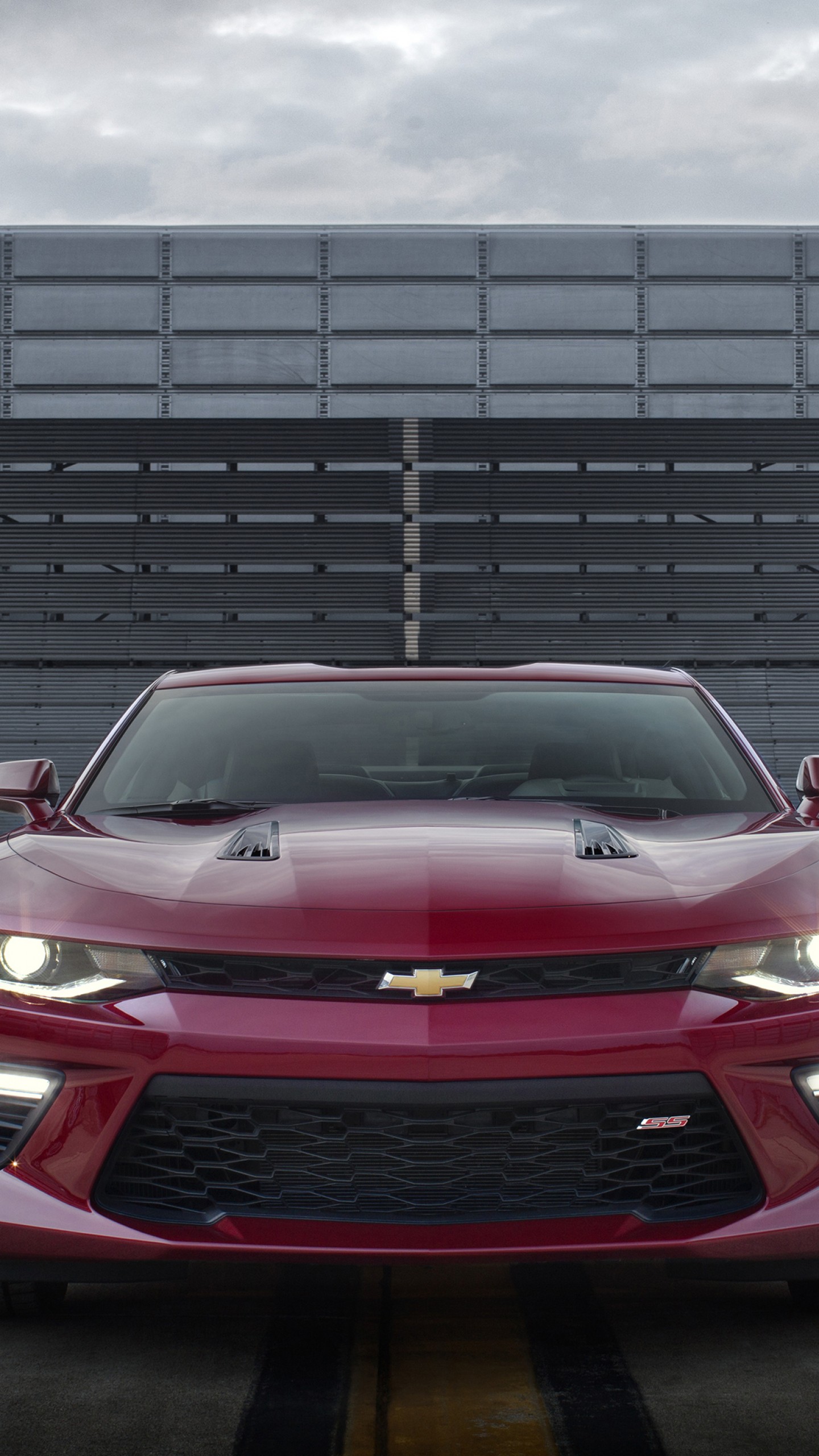 Wallpaper Chevrolet Camaro SS, muscle car, coupe, red, Cars & Bikes #6697