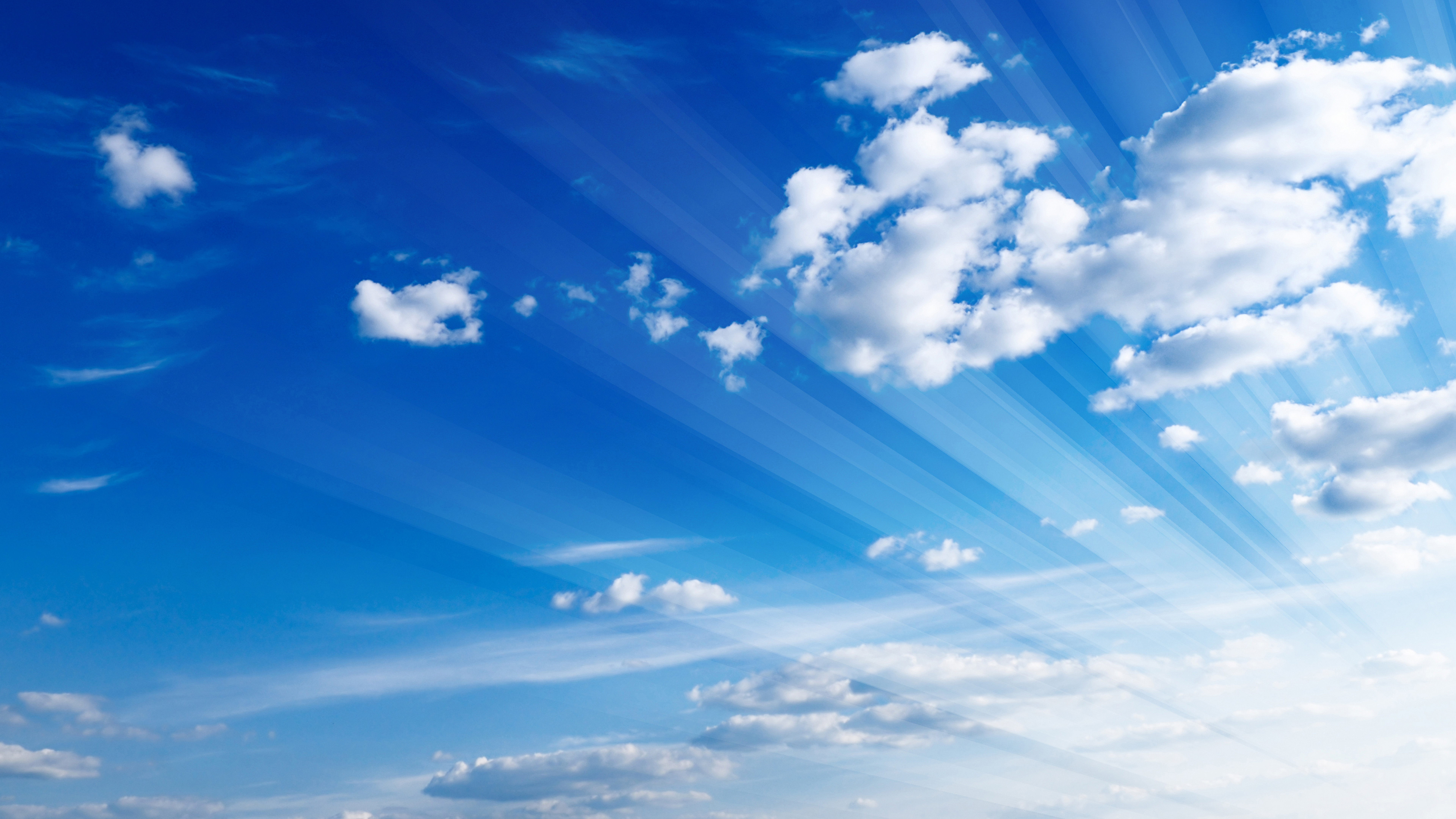 Wallpaper clouds, 5k, 4k wallpaper, 8k, silver lining, blue sky, Nature  #9970