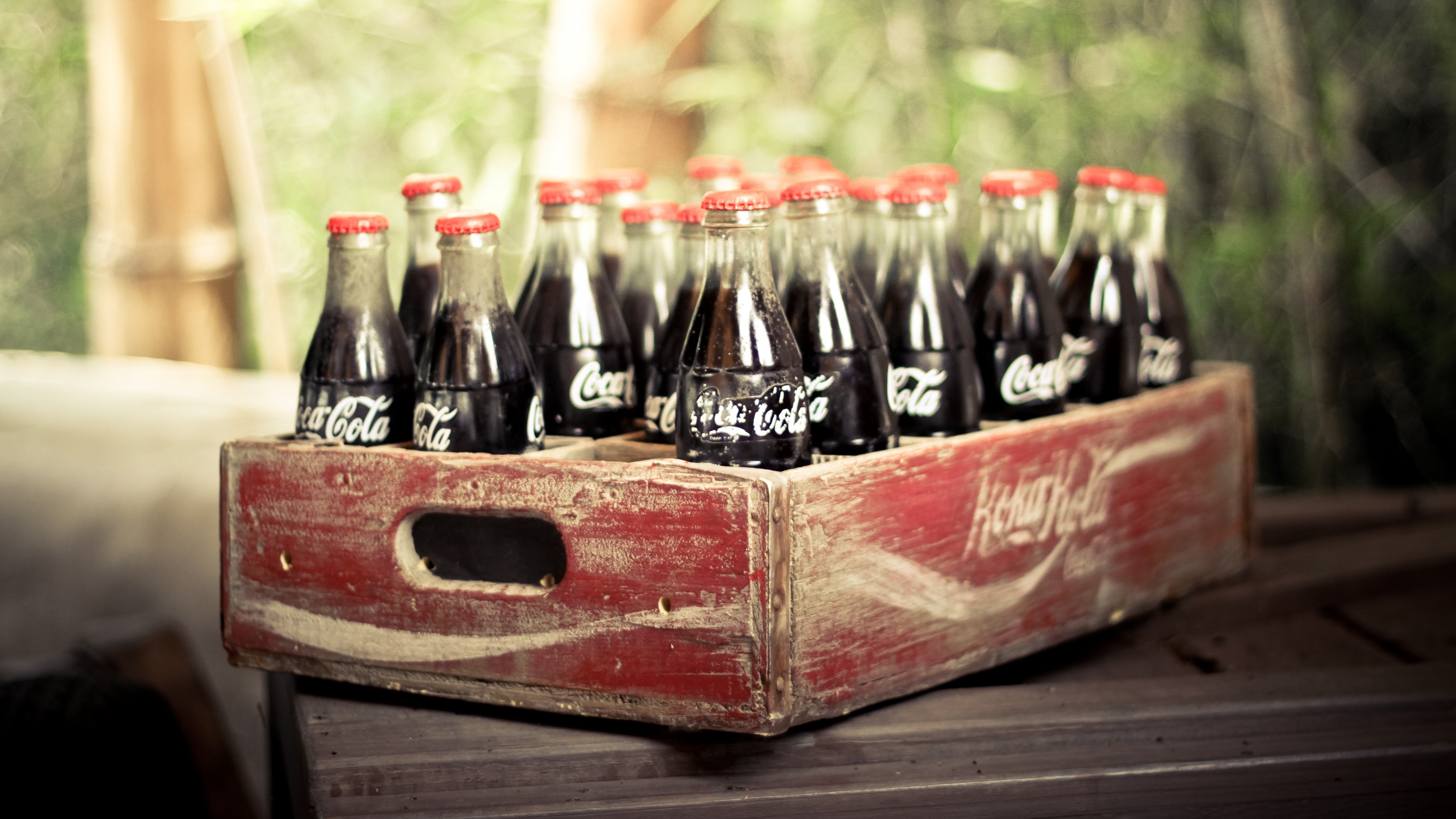Wallpaper Coca-Cola, drink, soda, box, vintage, retro, Food #433