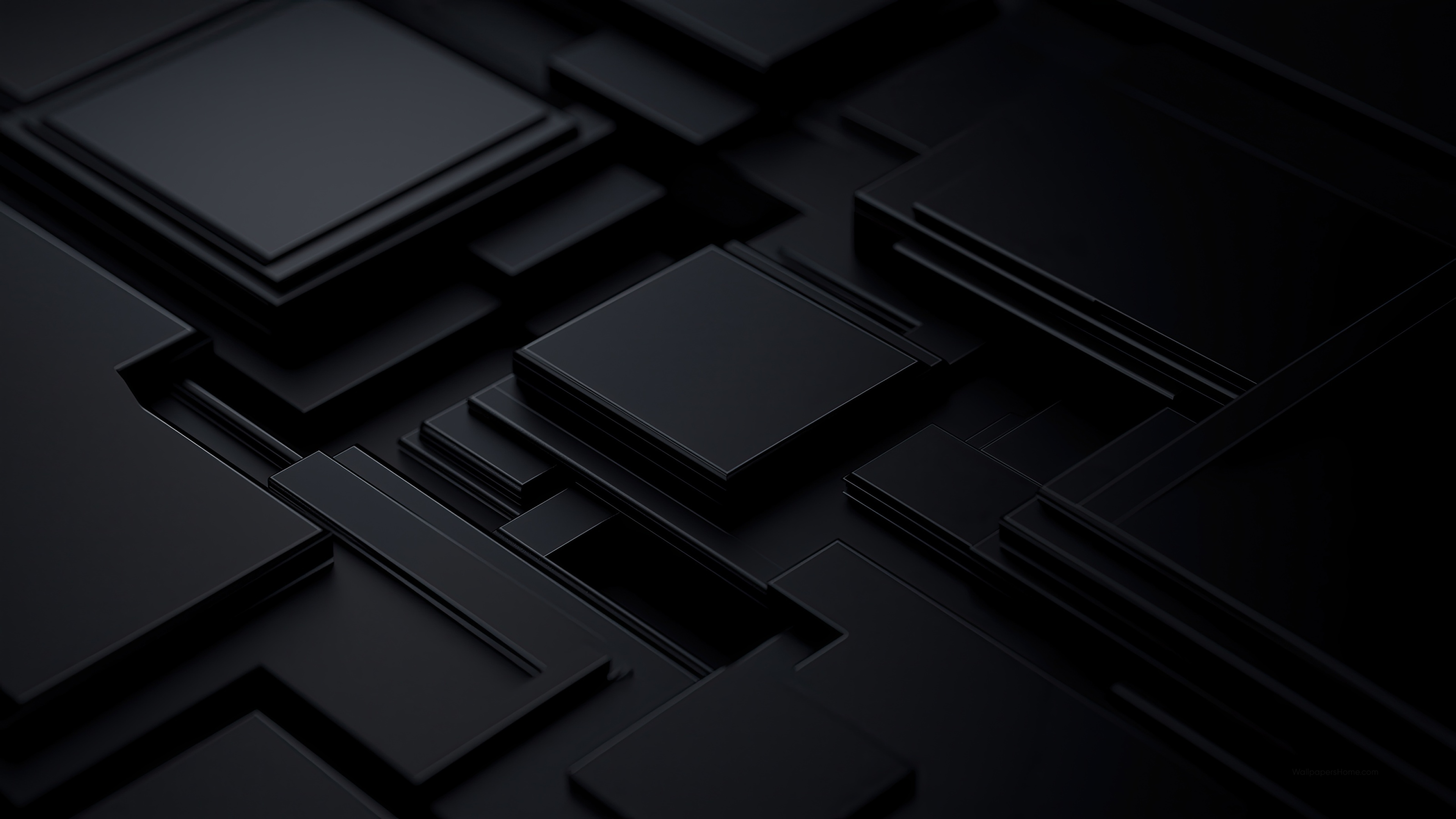 Dark Abstract Wallpaper 4k Contemporary Design Elegant Lines