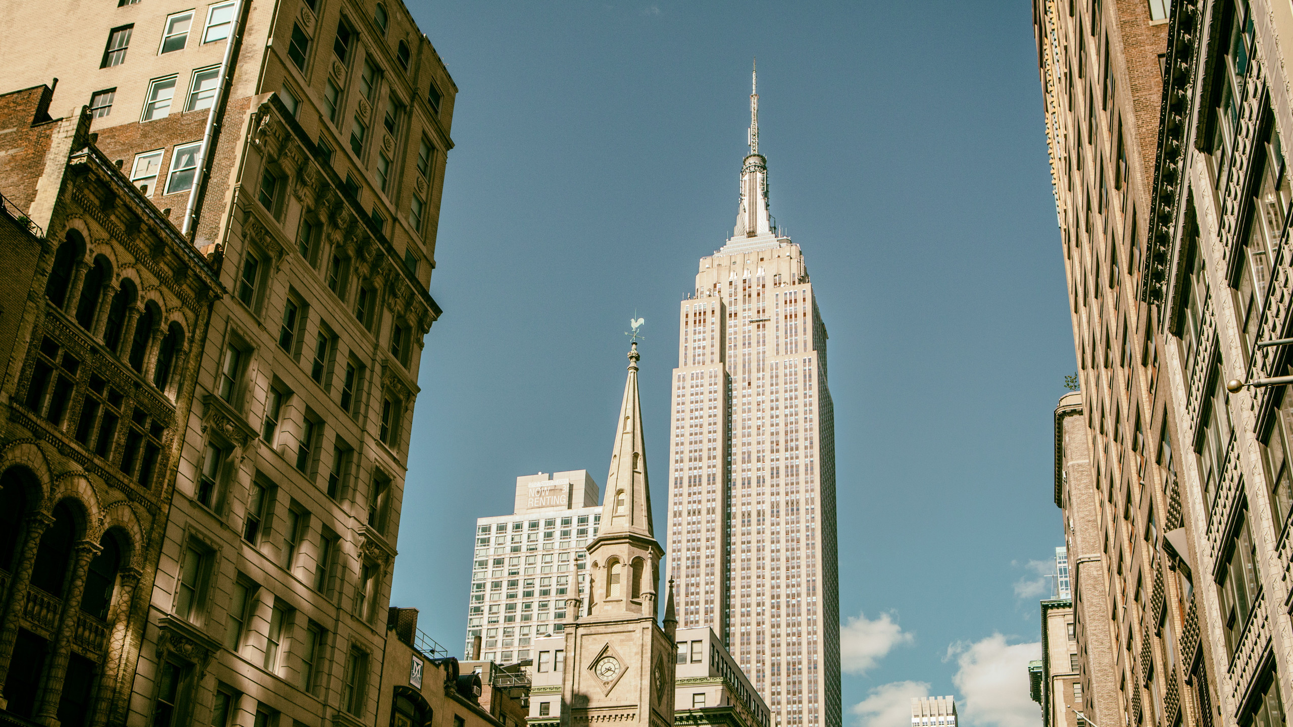 Wallpaper Empire State Building, Manhattan, New York City, Architecture