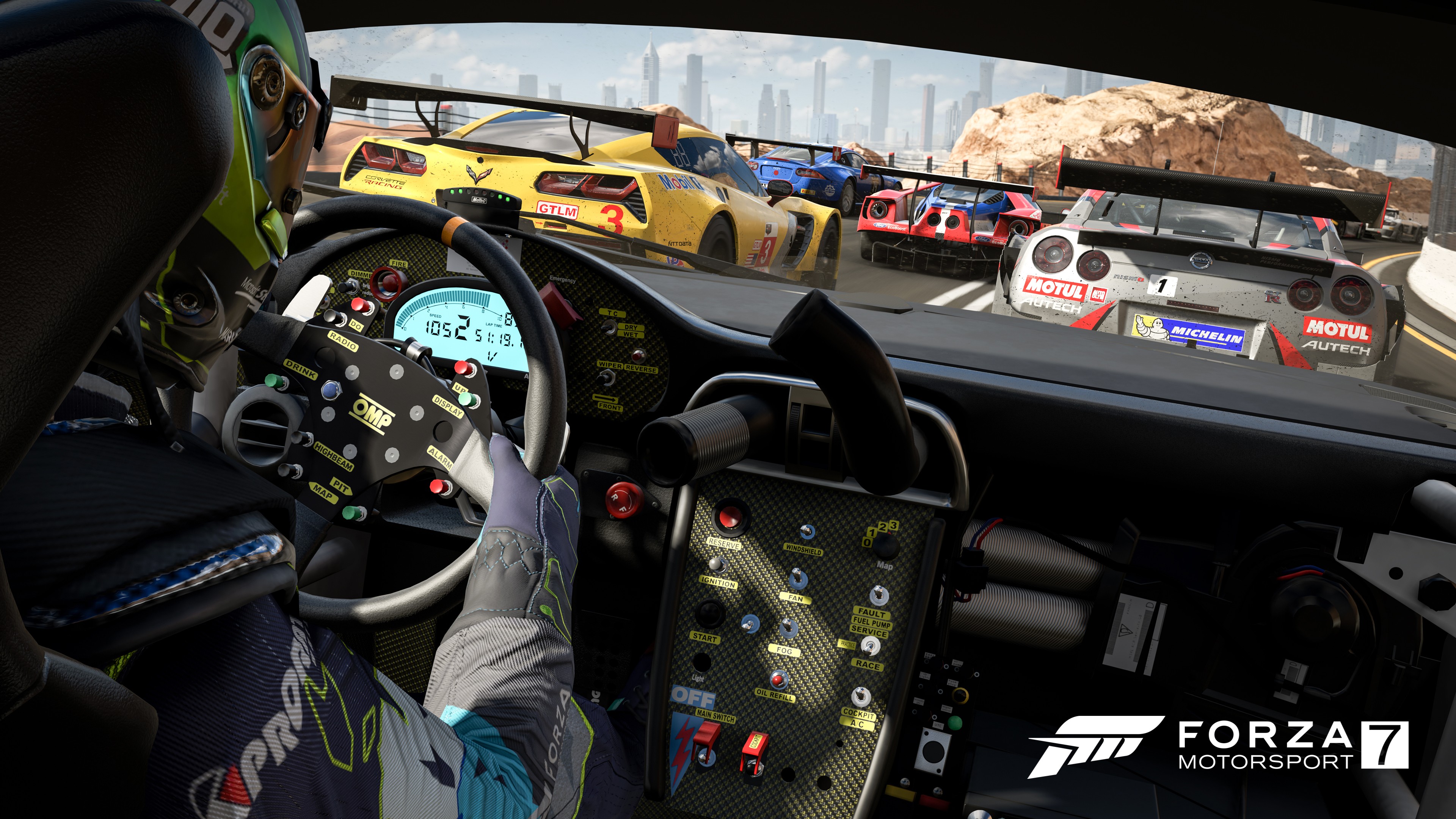 Wallpaper Forza Motorsport 7, 4k, E3 2017, Xbox One X