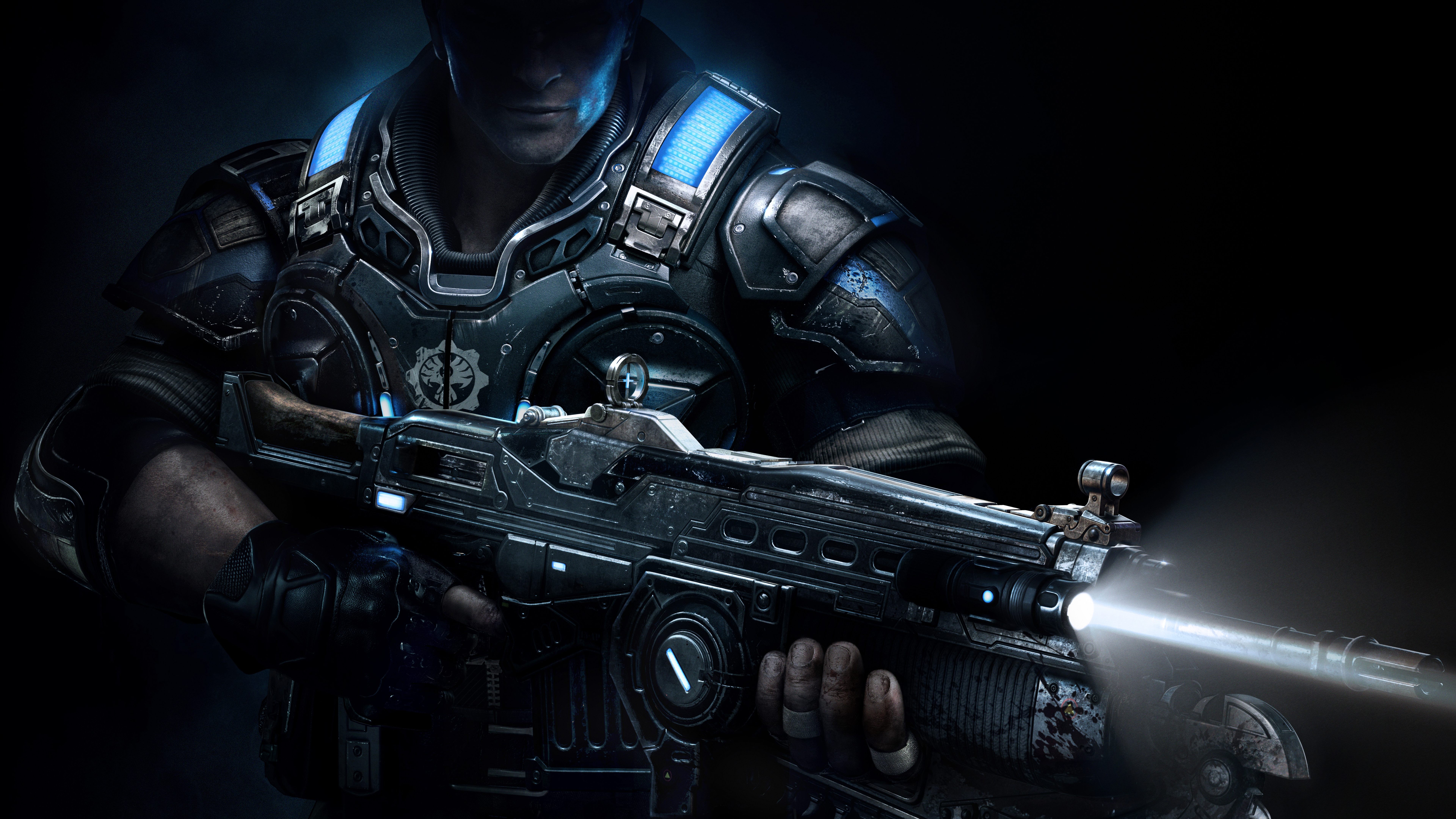 Wallpaper Gears of War: Ultimate Edition, Best Games, game, shooter