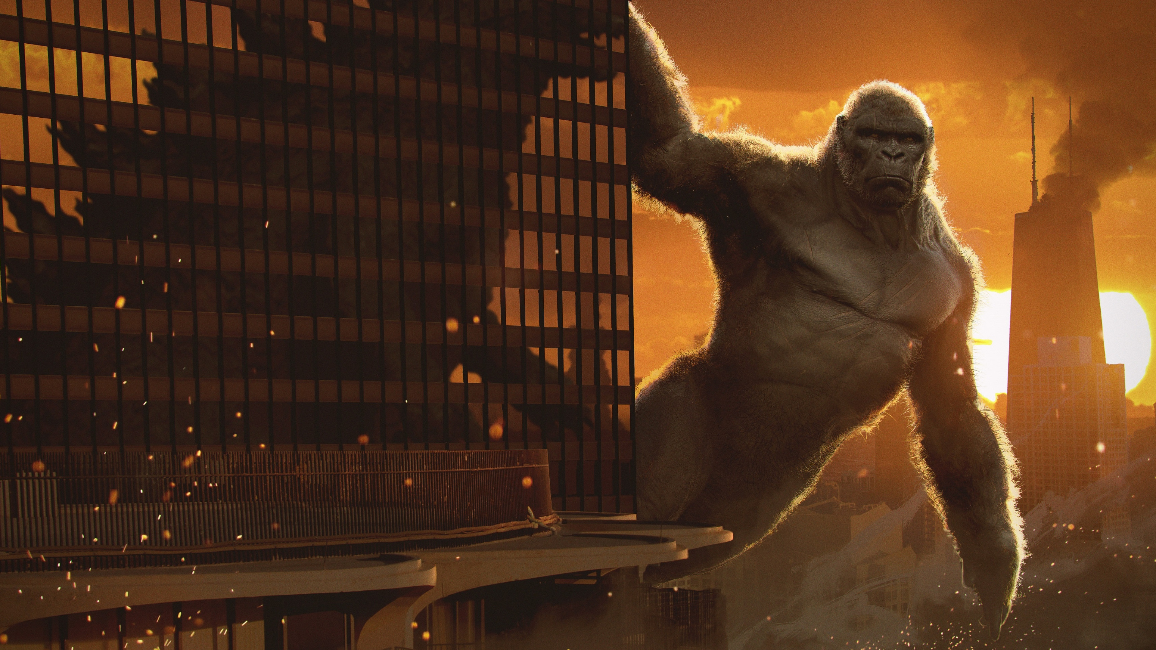 Wallpaper Godzilla vs Kong, 4K, Movies #23304