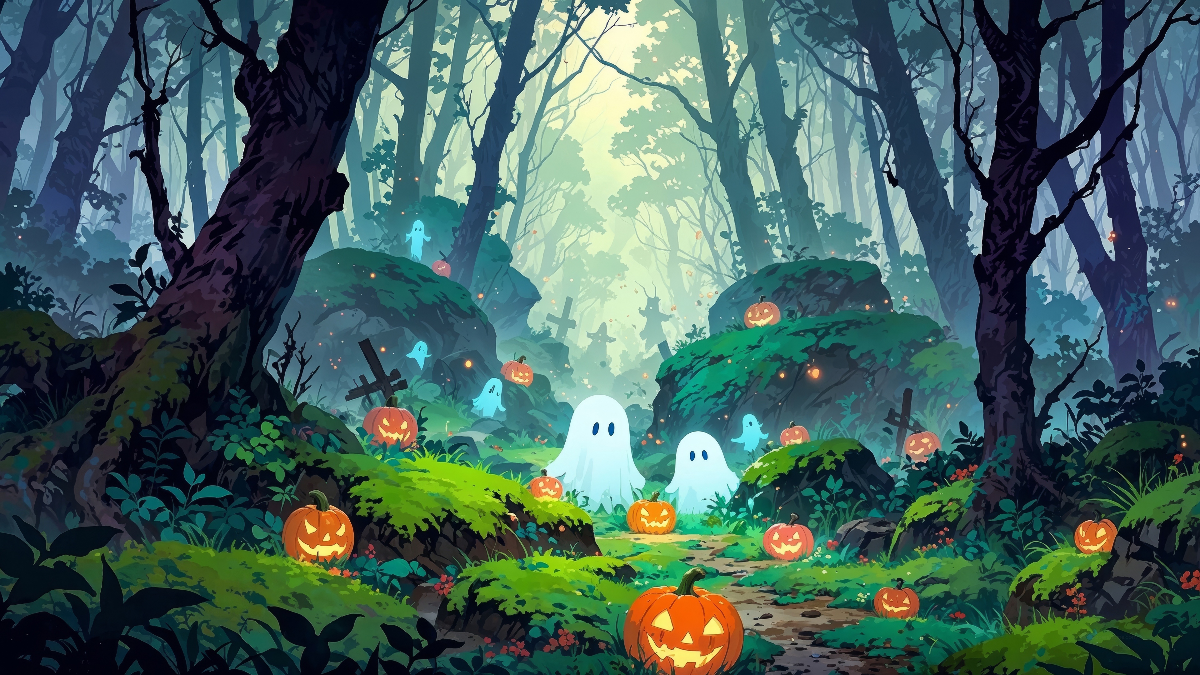 Halloween Pumpkin Wallpaper 4K Fall Decorations Halloween Crafts