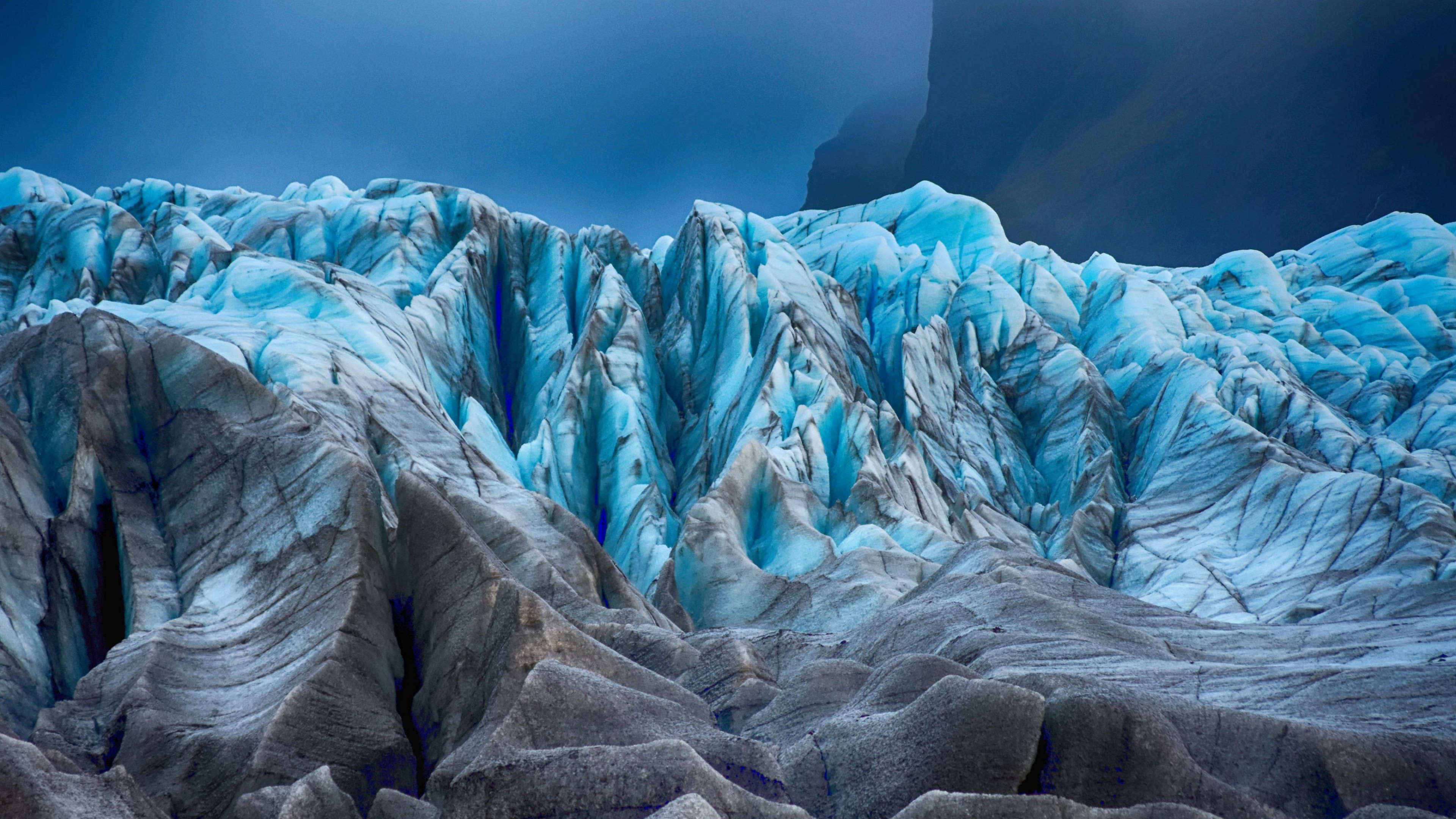 Wallpaper ice, glacier, 4k, Nature #15666