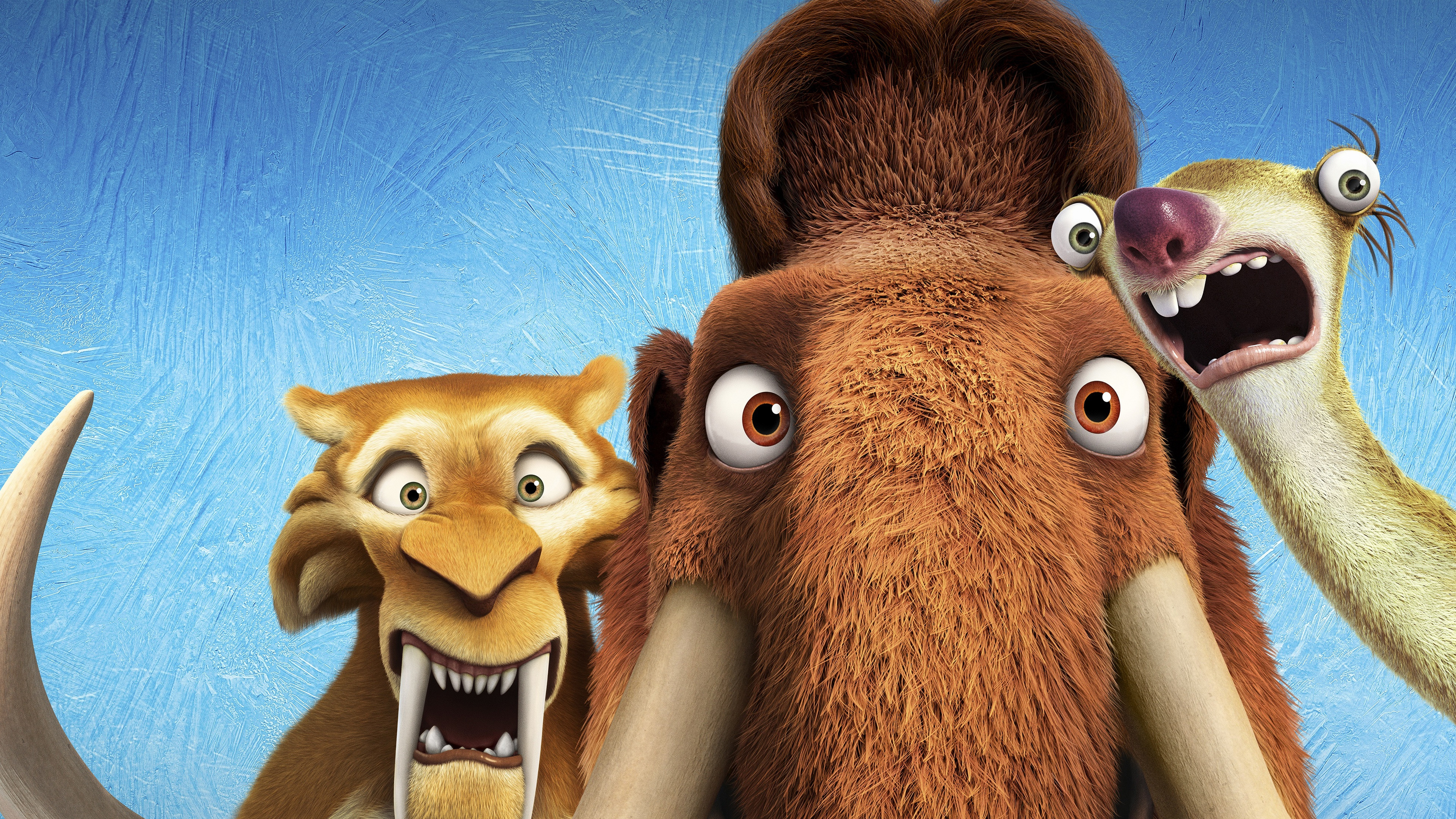Mammoth Cartoon Ice Age : Wallpaper Ice Age 5: Collision Course, Diego ...