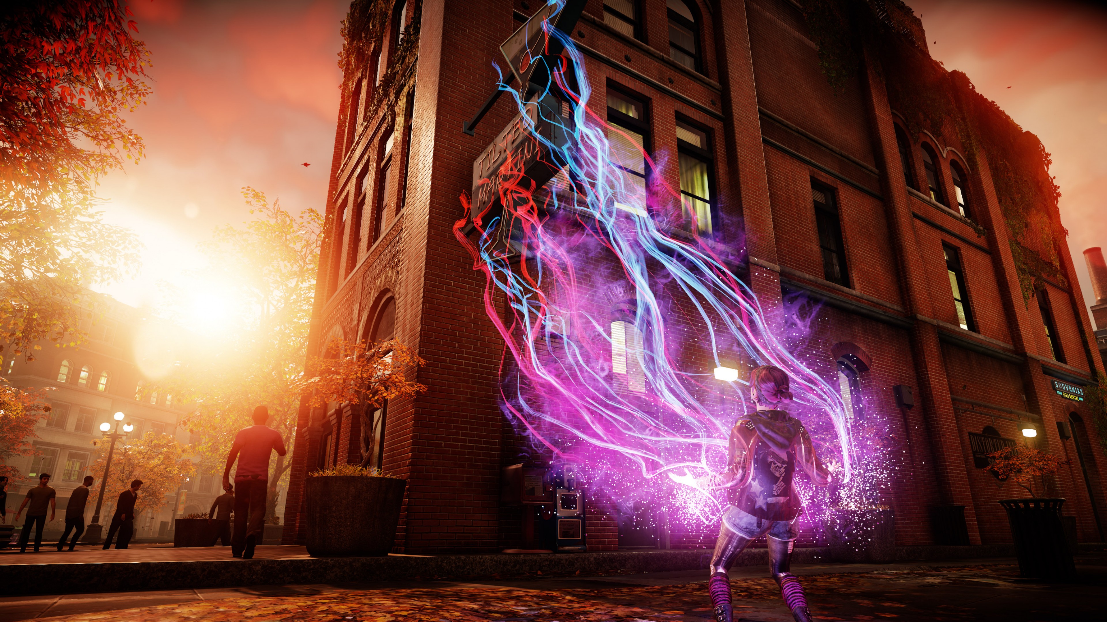 Wallpaper Infamous: Second Son, First Light, PS4 pro, Games #12424