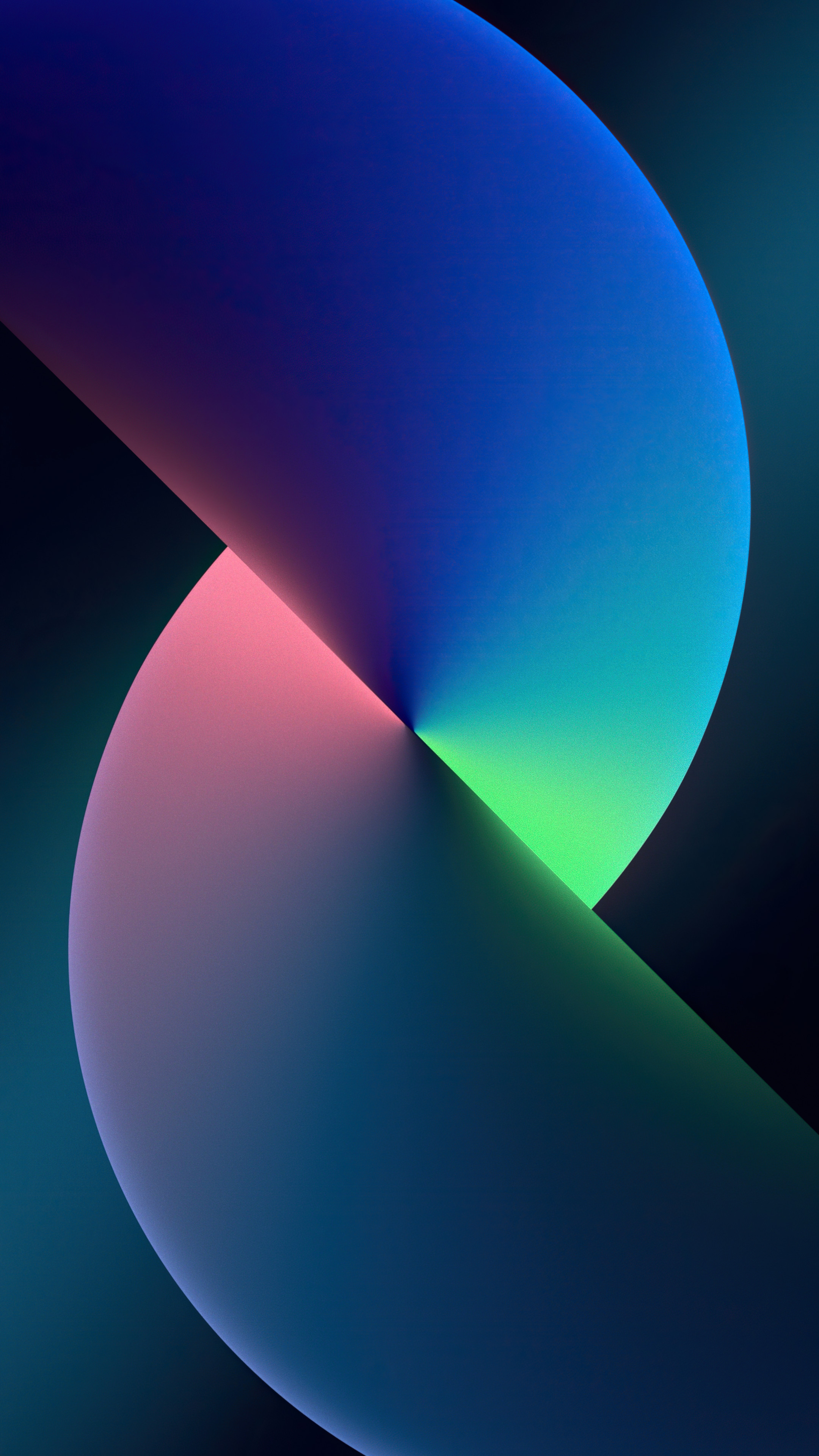 Wallpaper iPhone 13, twist, abstract, iOS 15, Apple September 2021 ...