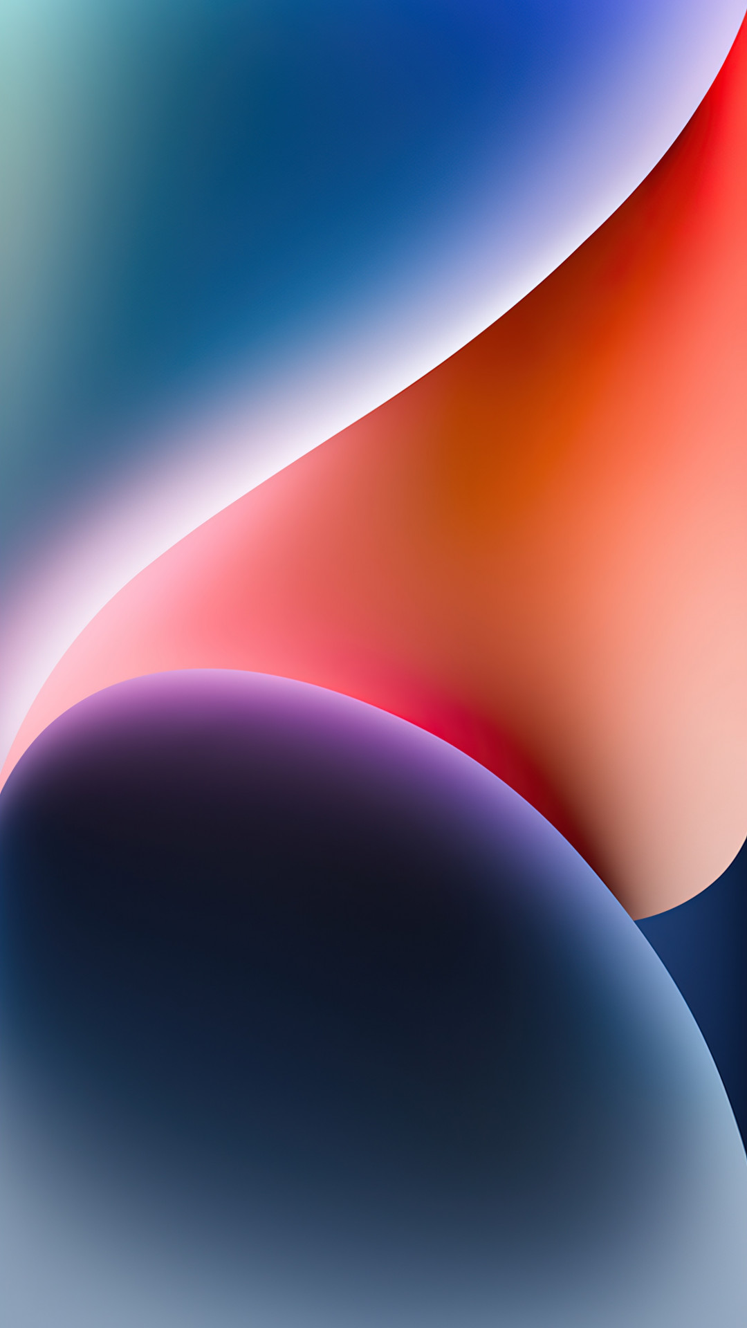 Wallpaper iPhone 14 abstract iOS 16 4K OS 24143