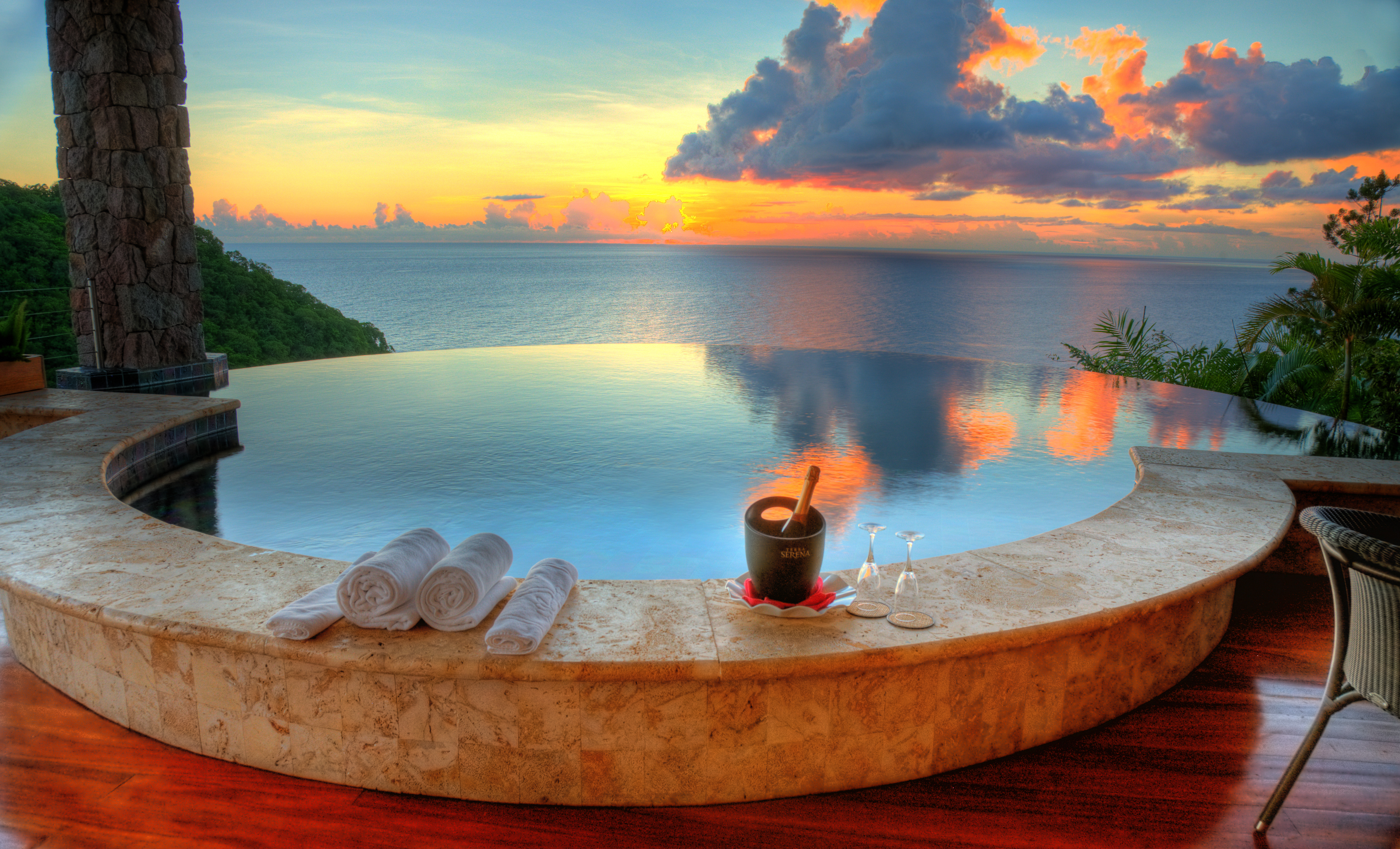 Wallpaper Jade Mountain Resort, Saint Lucia, The best hotel pools 2017