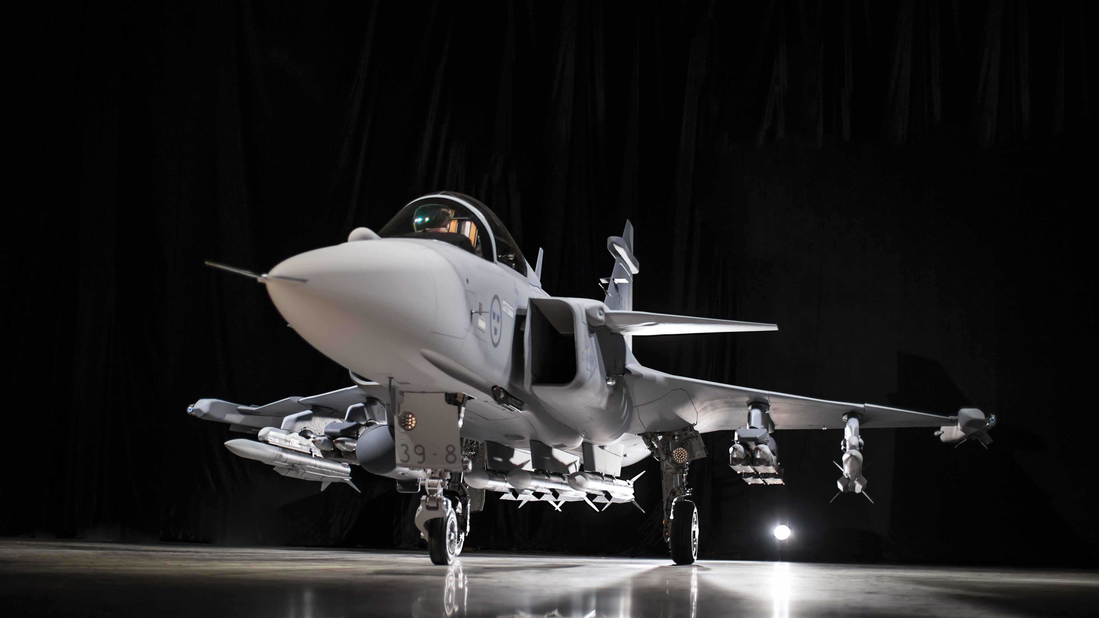 Wallpaper JAS-39E Gripen, fighter aircraft, Swedish Air Force, Military  #12145 - Page 3