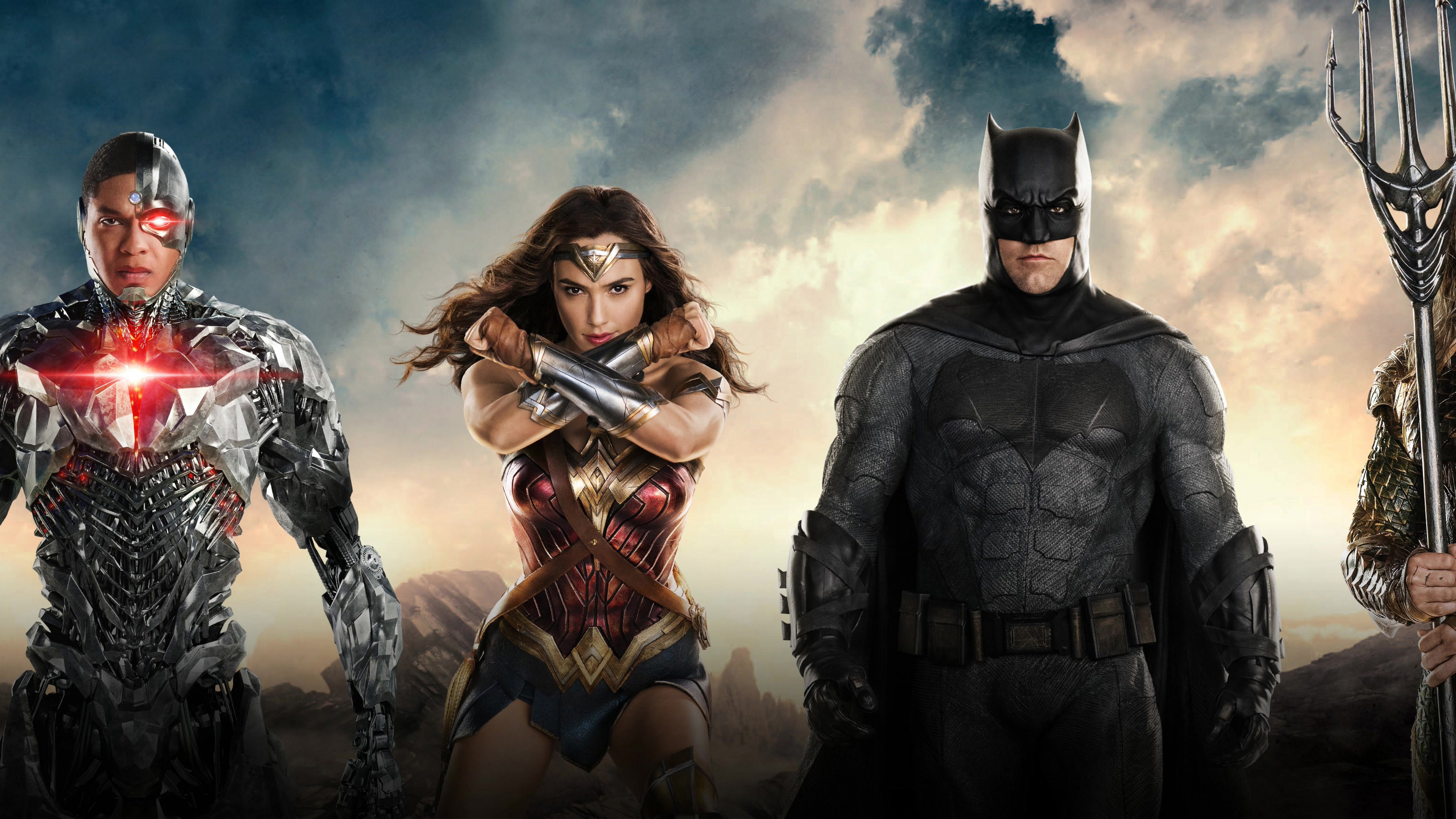 Wallpaper Justice League, Wonder Woman, Batman, The Flash, 6k, Movies #15012