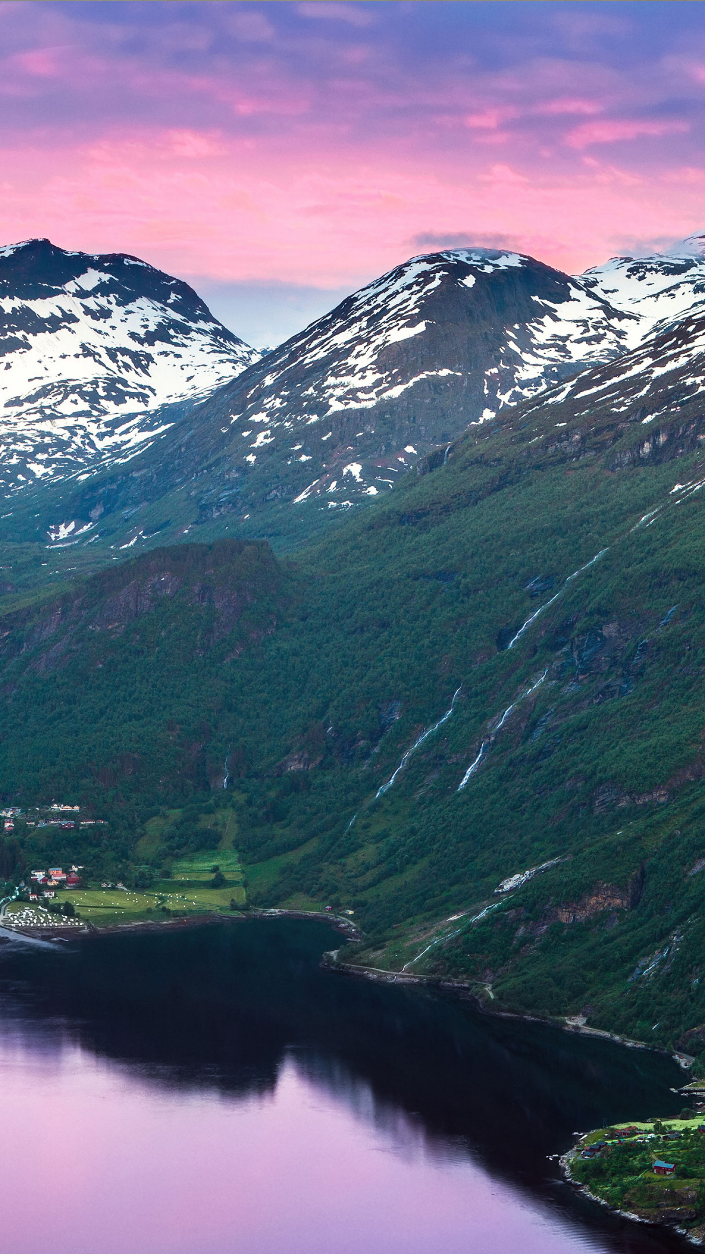 Wallpaper Norway, 5k, 4k wallpaper, fjord, mountains, river, sky, OS #5657