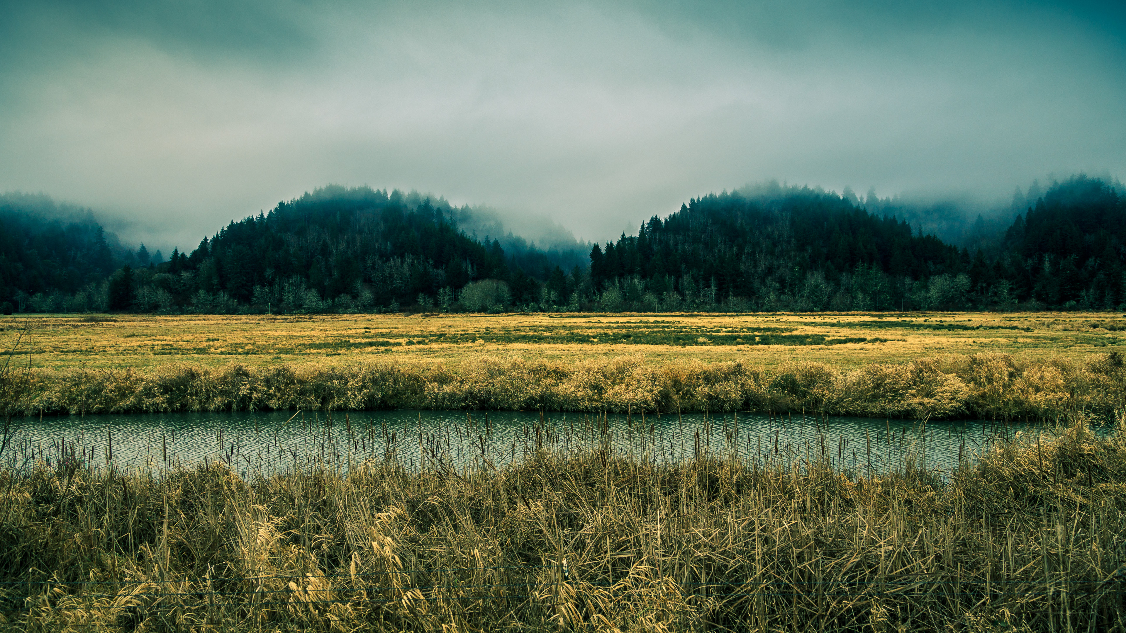 Mount Hood Wallpaper 4K, Oregon, Landscape, Early Morning, #3948