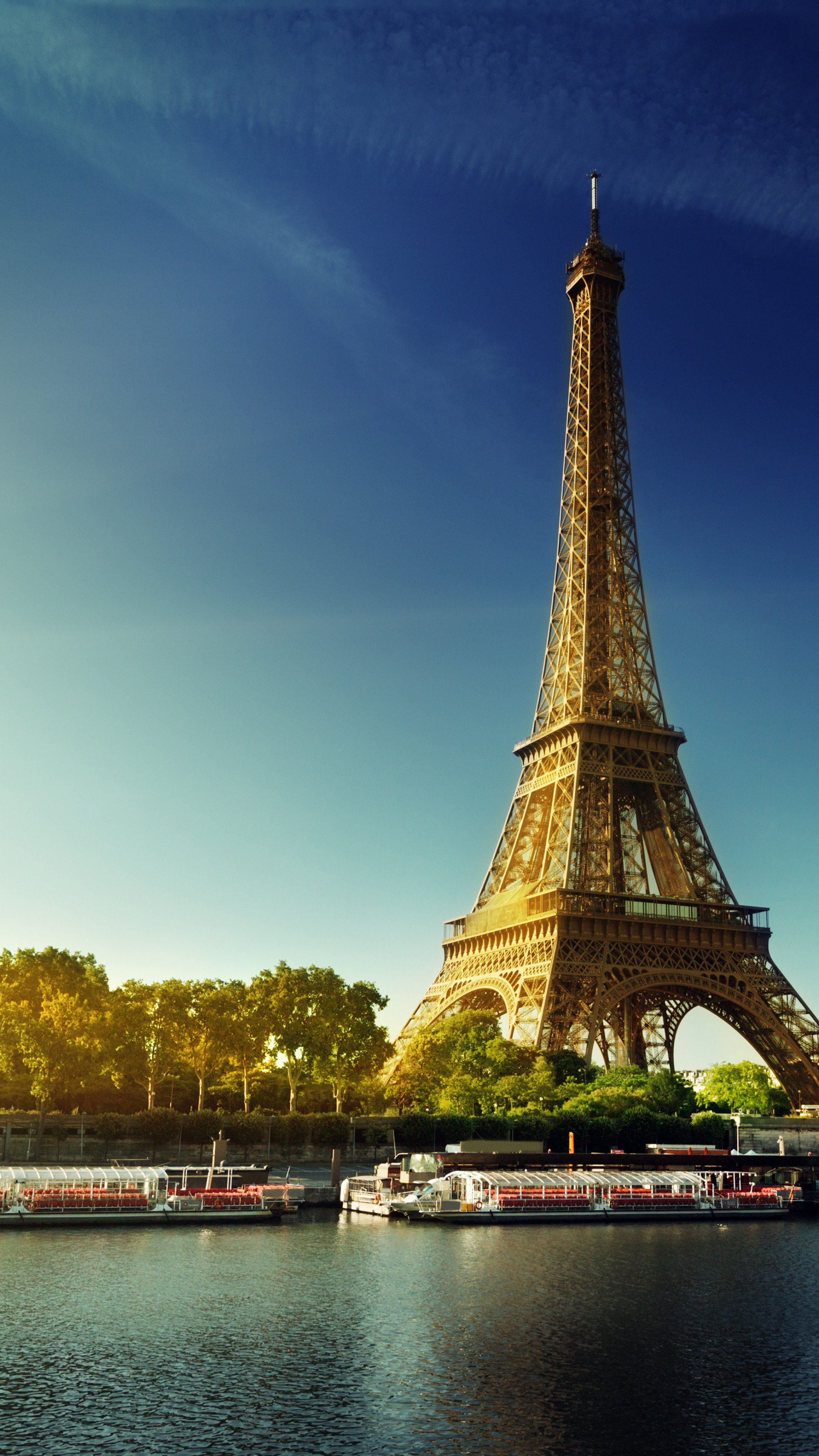 Wallpaper Paris, Eiffel Tower, France, autumn, travel