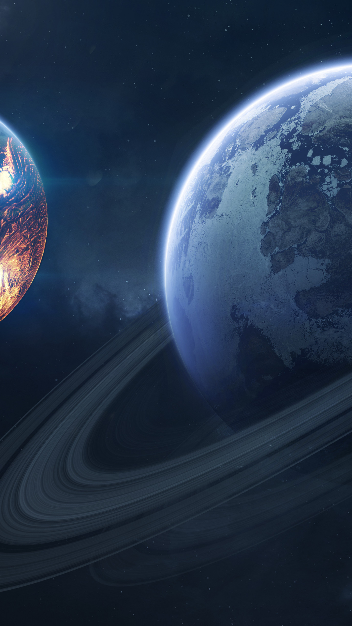 Wallpaper Saturn, planet, 4k, Space #16829
