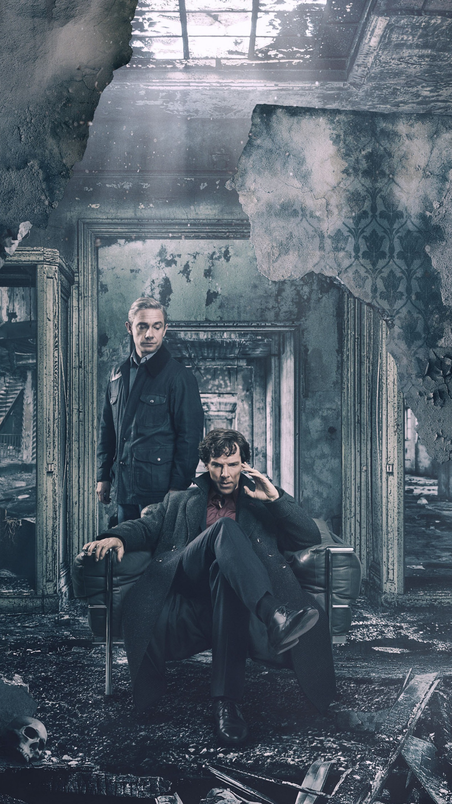 Wallpaper Sherlock Season 4, Benedict Cumberbatch, Martin Freeman, TV