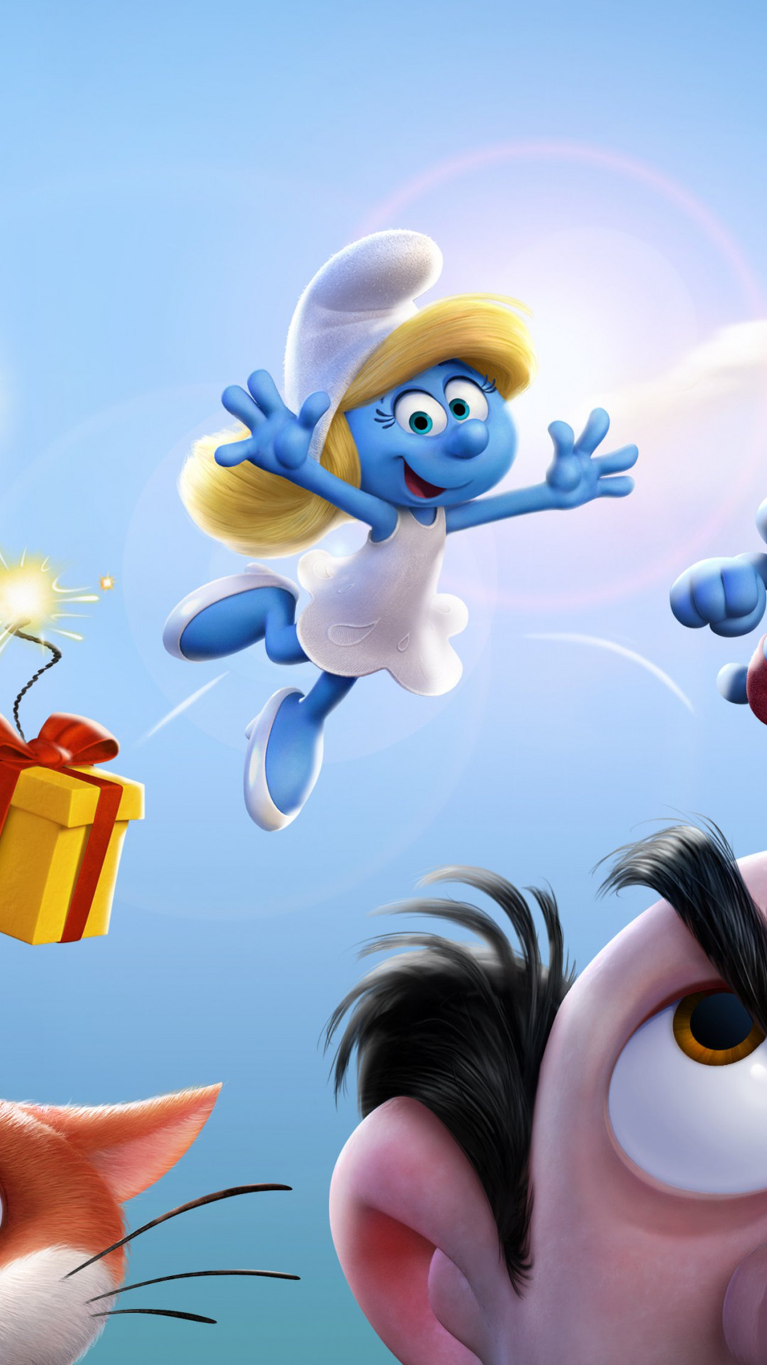 Wallpaper Smurfs: The Lost Village, Ariel Winter, Julia Roberts, best  animation movies, Movies #13188