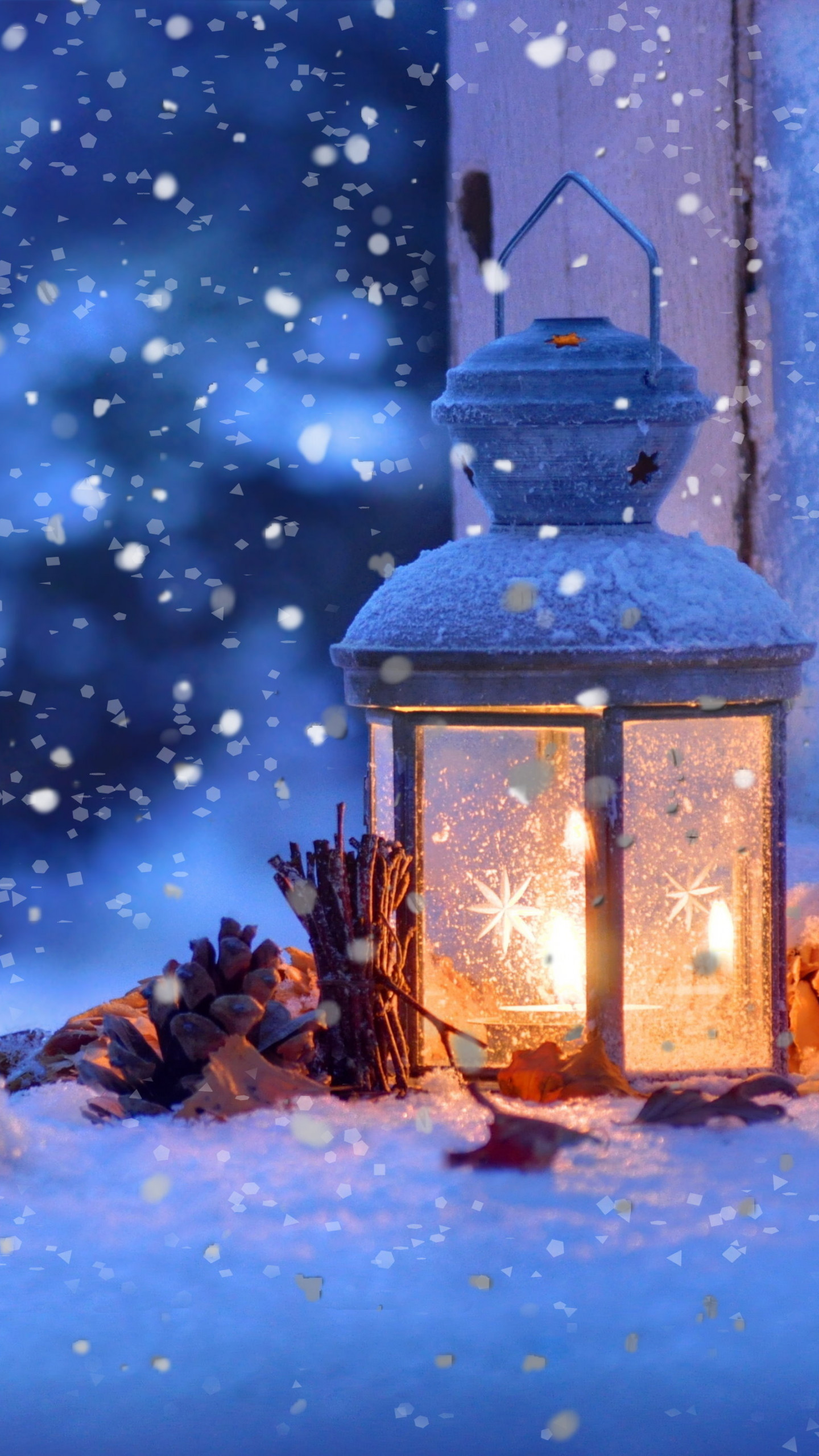 Stock Images snow, lamp, winter, 4k, Stock Images 16775