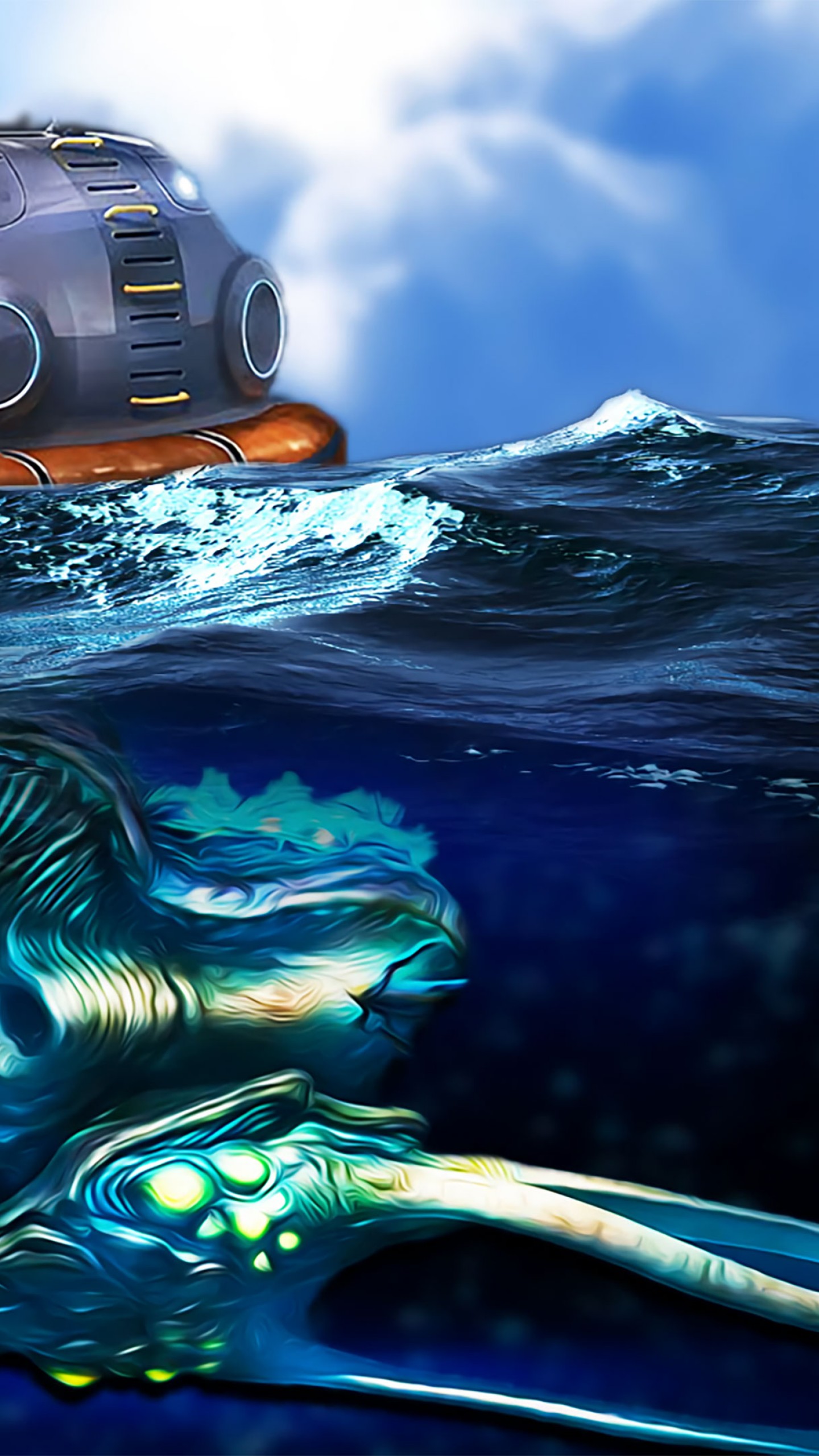 Wallpaper Subnautica, screenshot, underwater, 4k, Games #17622
