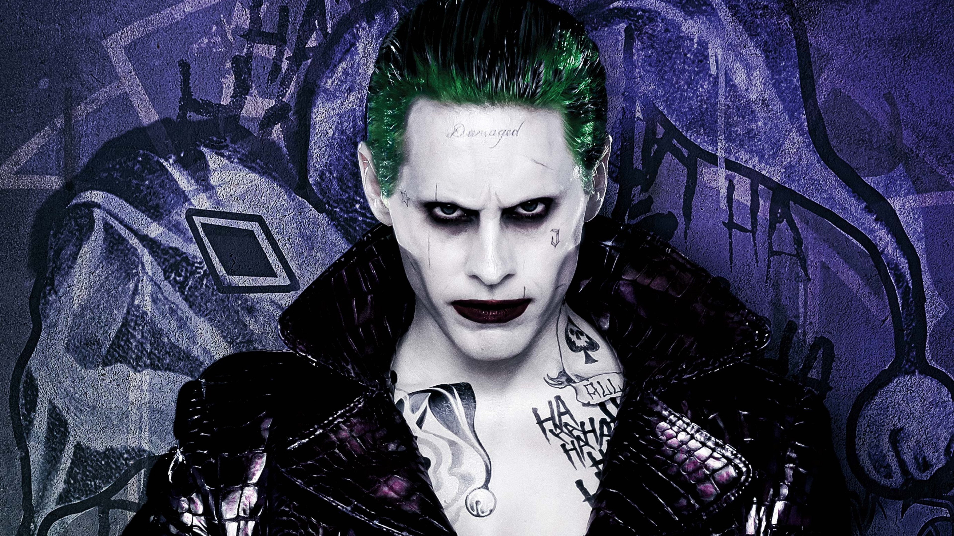 Wallpaper Suicide Squad: Jared Leto, Joker, Best Movies of 2016, Movies  #11415