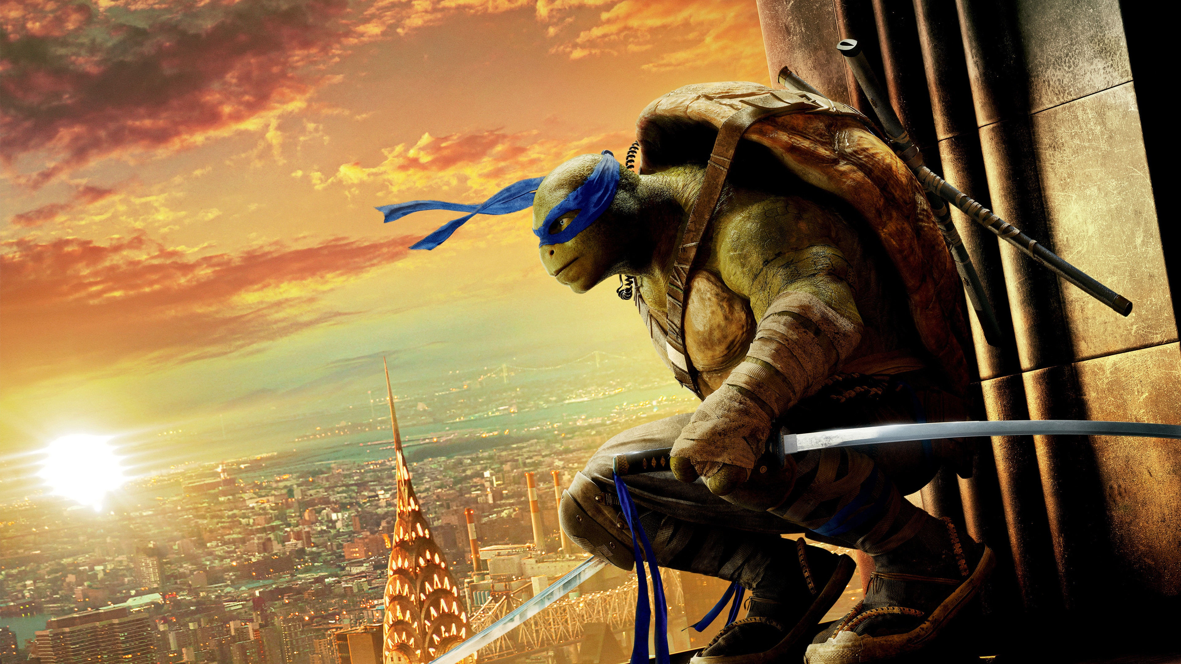 Wallpaper Teenage Mutant Ninja Turtles: Half Shell, Leonardo, Best