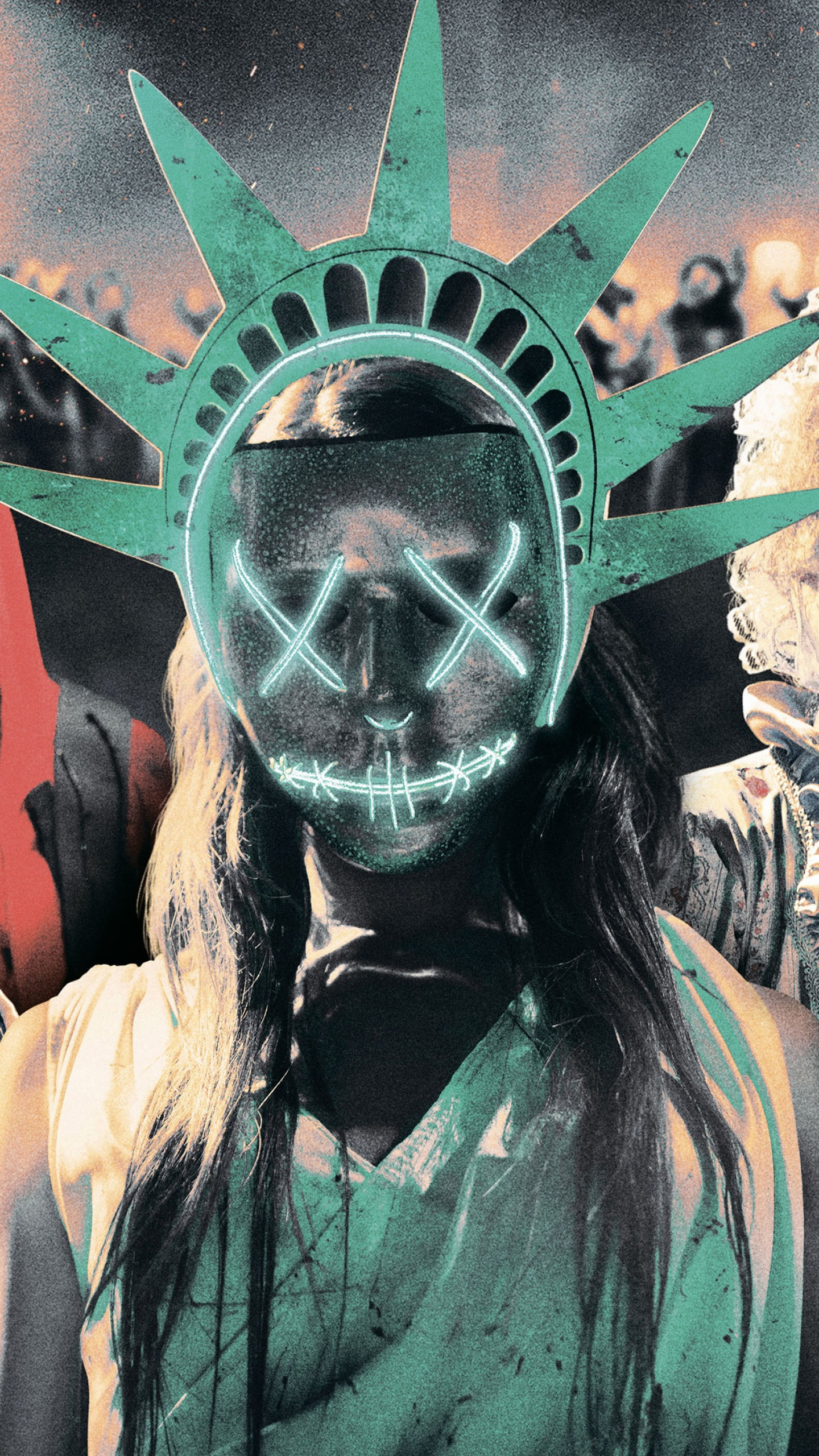 Wallpaper The Purge: Election Year, mask, best movies of 2016, Movies #11133