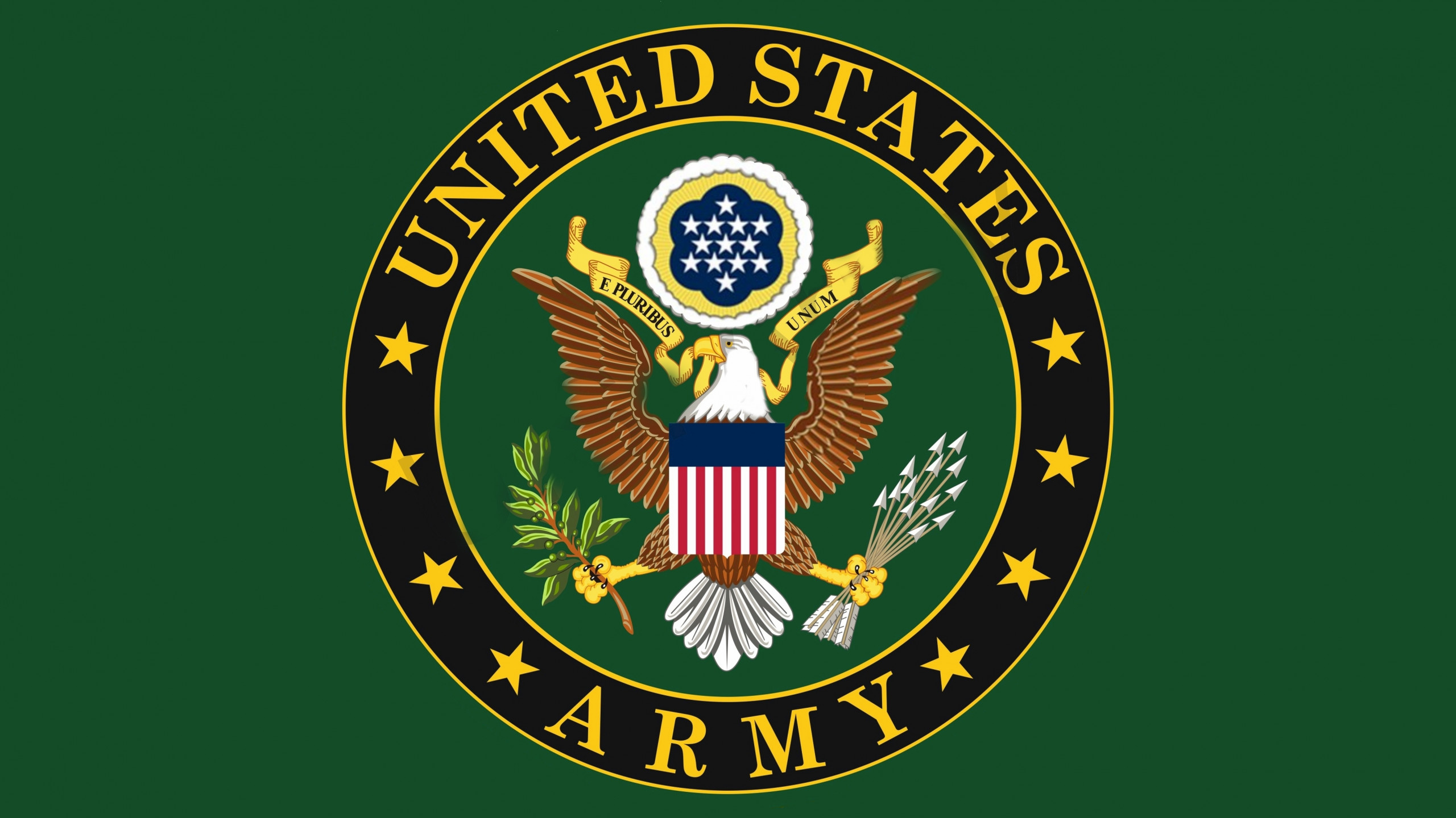 Wallpaper U.S. Army, logo, eagle, Military 12254