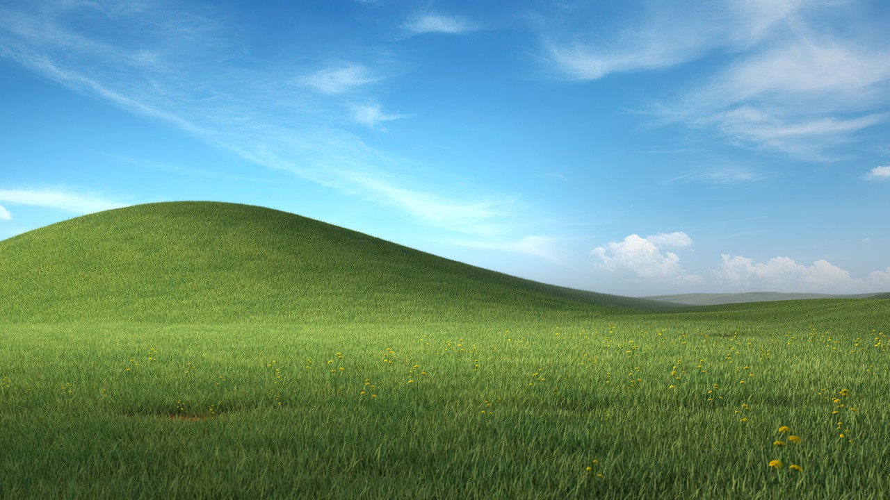 Hình nền Windows XP mang đến cho bạn cảm giác thân quen và gợi nhớ về những kỷ niệm tuyệt vời. Hãy xem hình nền này và thả lỏng những lo âu trong đầu bạn.